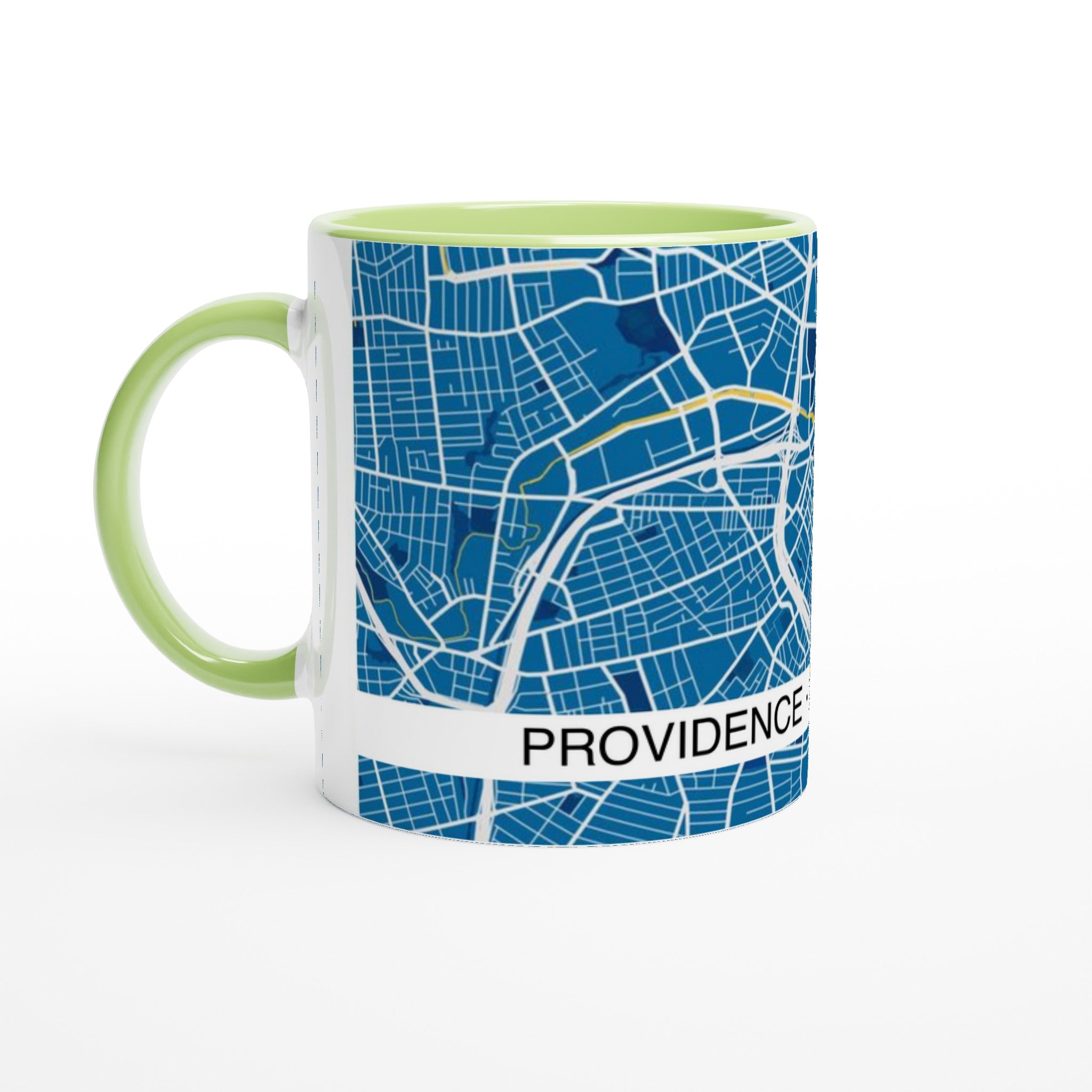providence modern city map mug 11oz