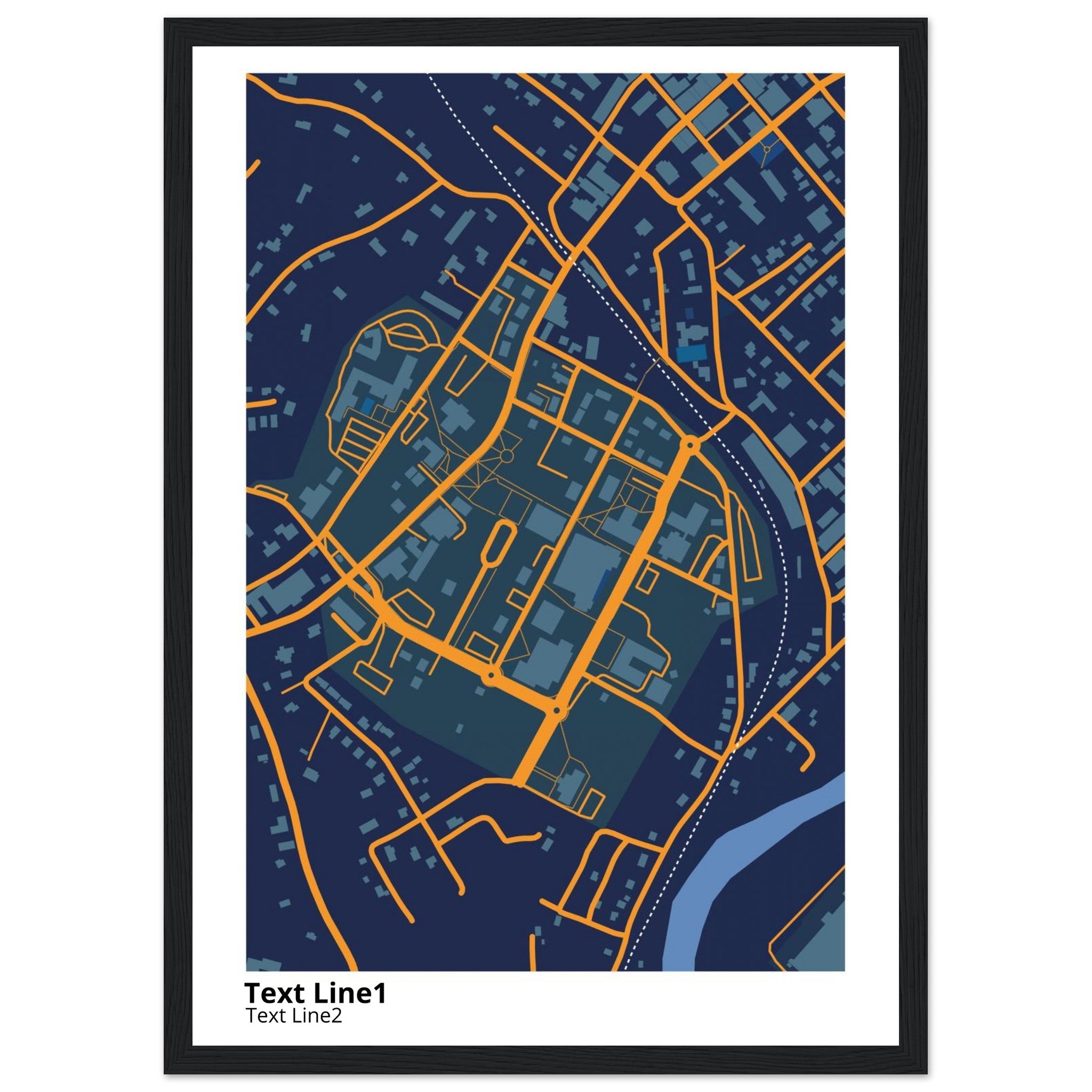 university of the cumberlands campus map poster