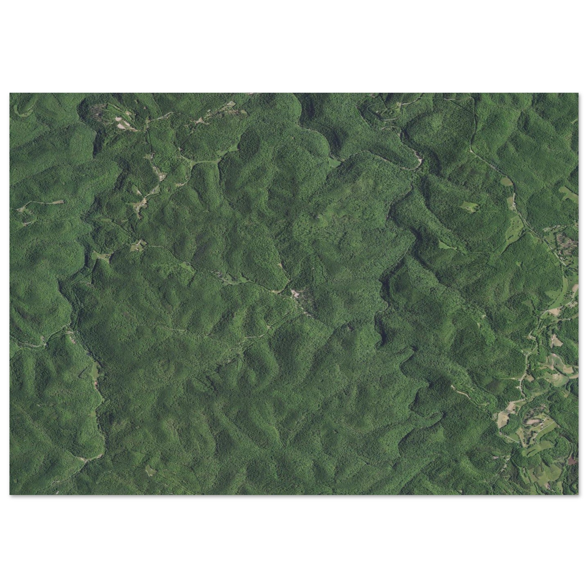 Wind Cave National Park Natural Earth Print - Ink And Atlas