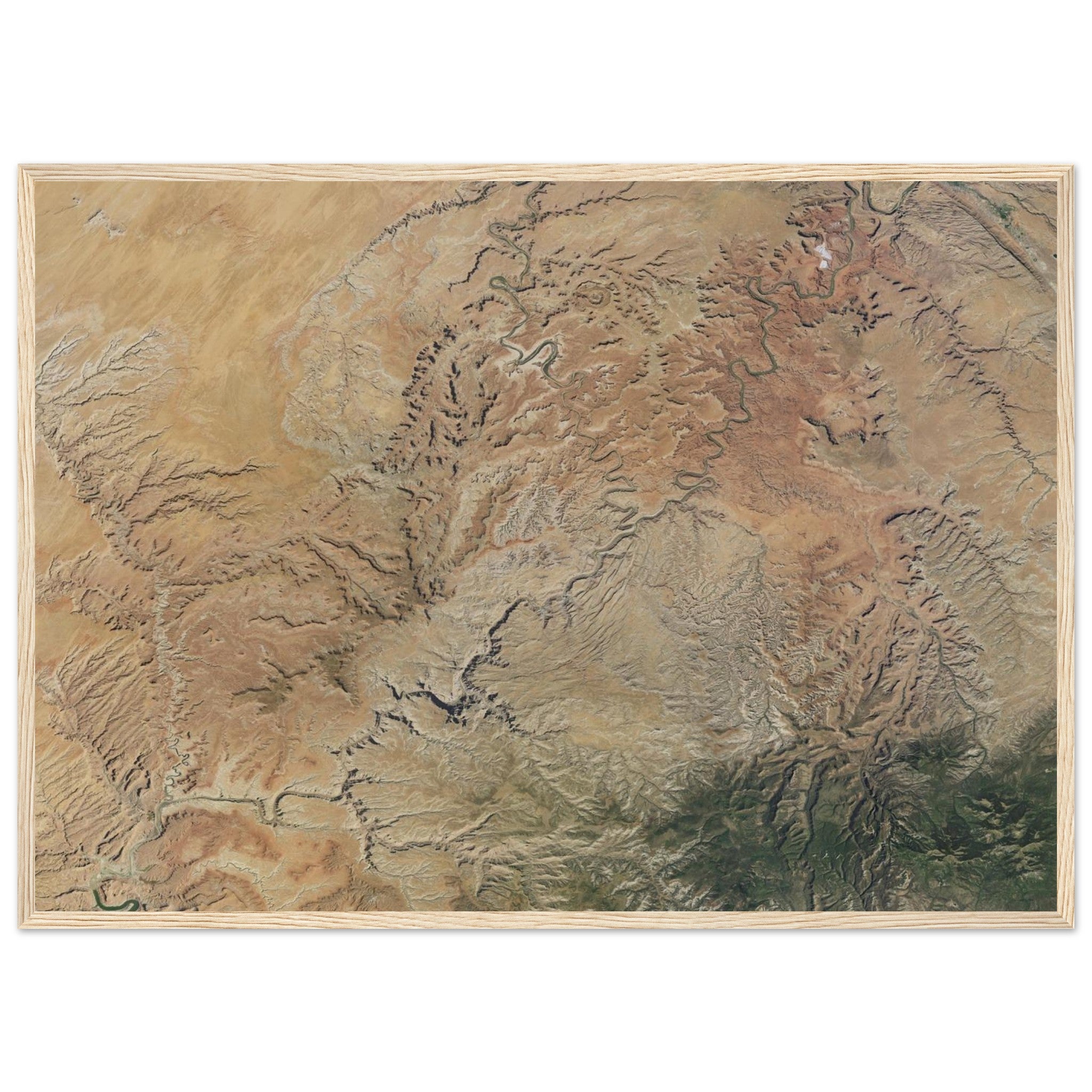 Canyonlands National Park Natural Earth Print - Ink And Atlas