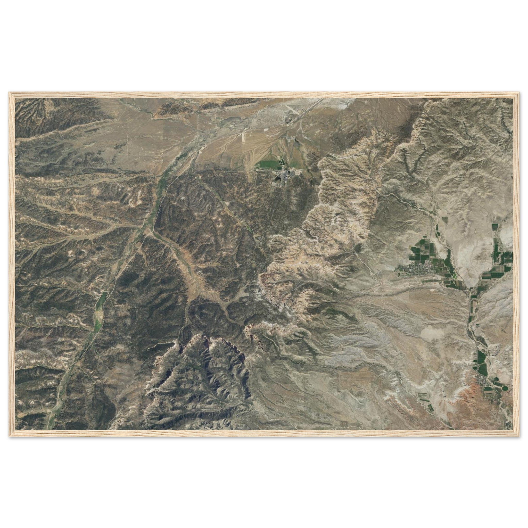 Bryce Canyon National Park Natural Earth Print - Ink And Atlas