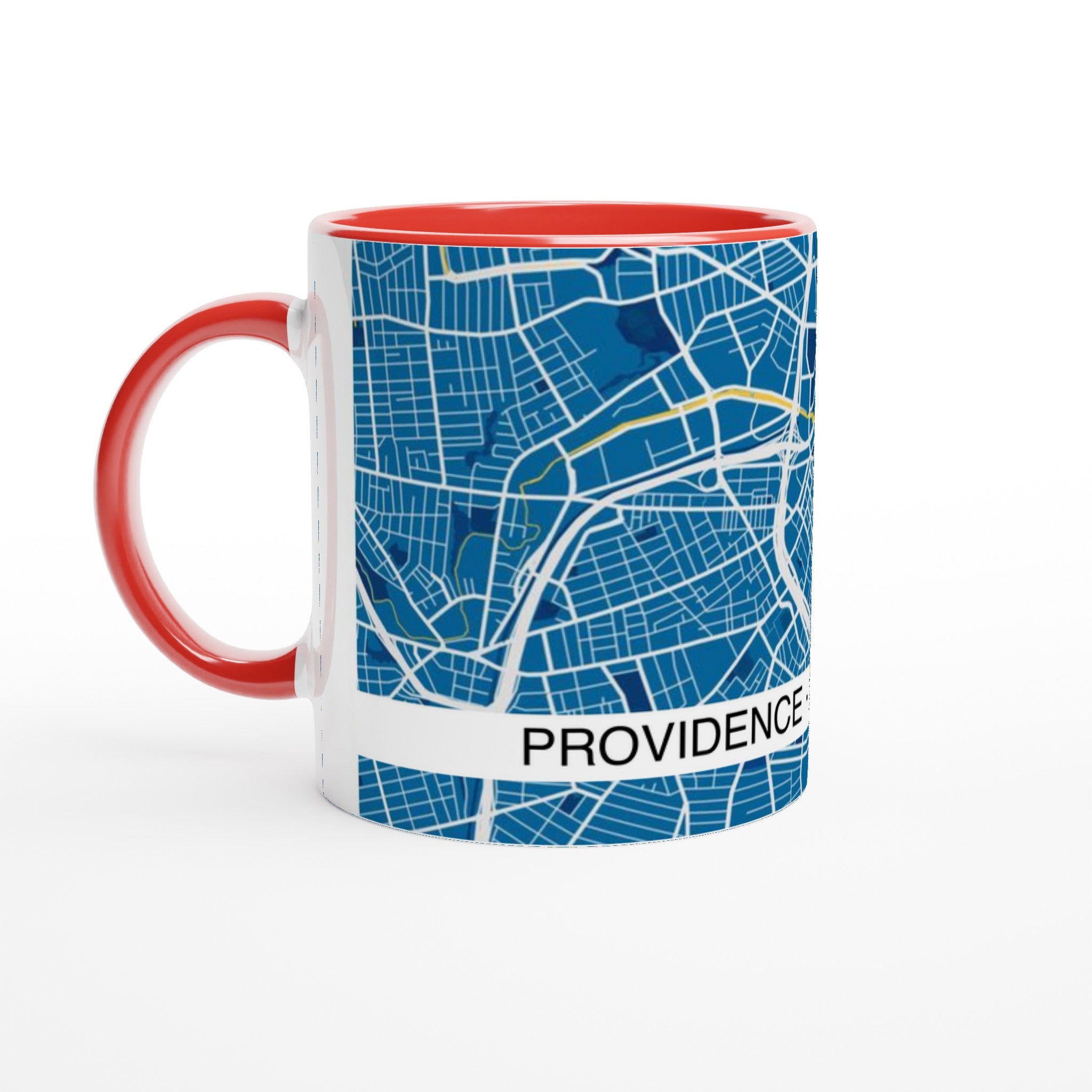 providence modern city map mug 11oz