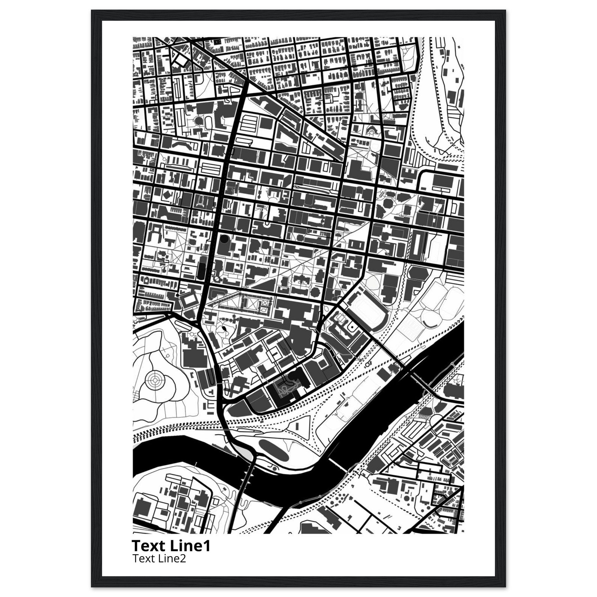 University of Pennsylvania Campus Map Poster | Graduation Gift - Ink And Atlas
