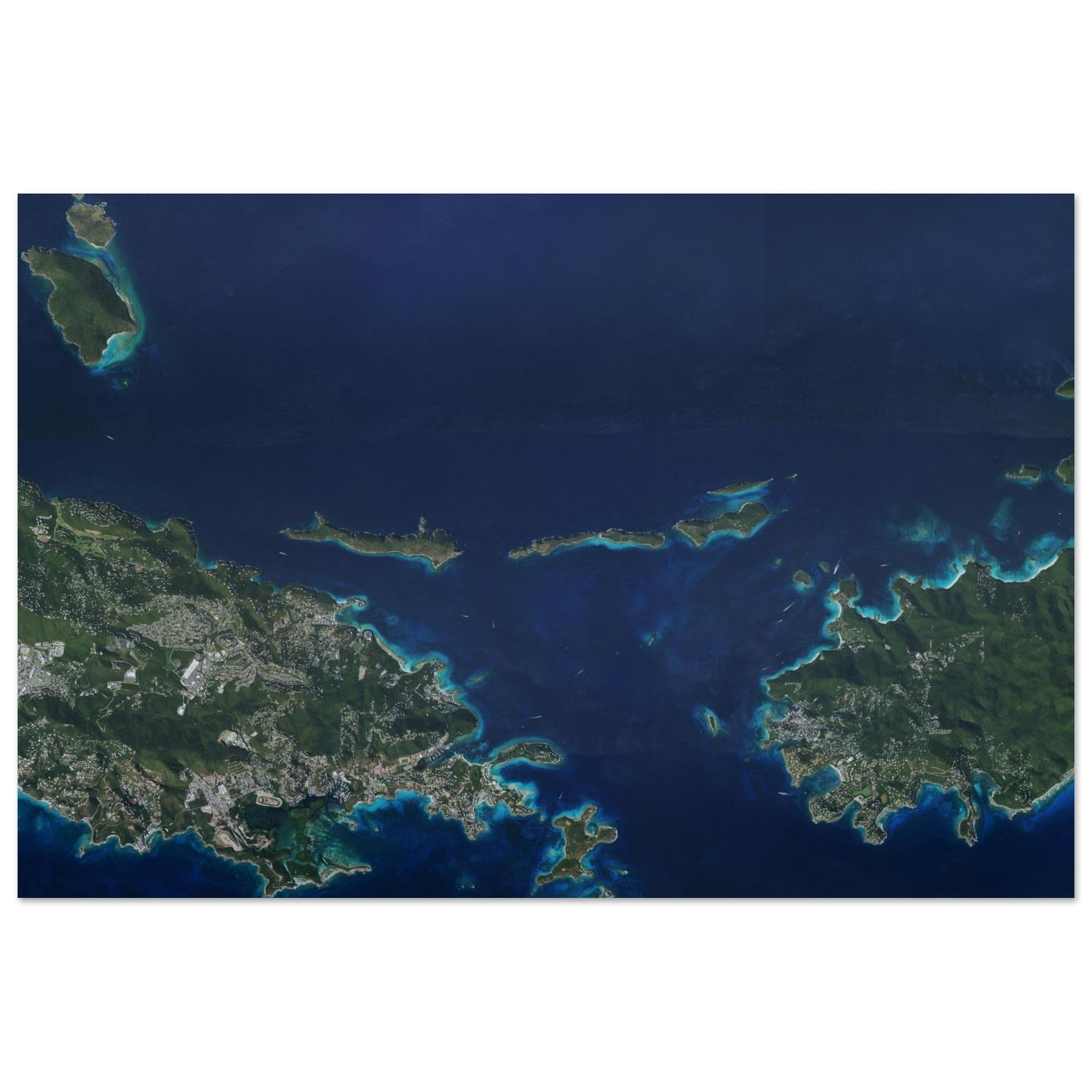 Virgin Islands National Park Natural Earth Print - Ink And Atlas