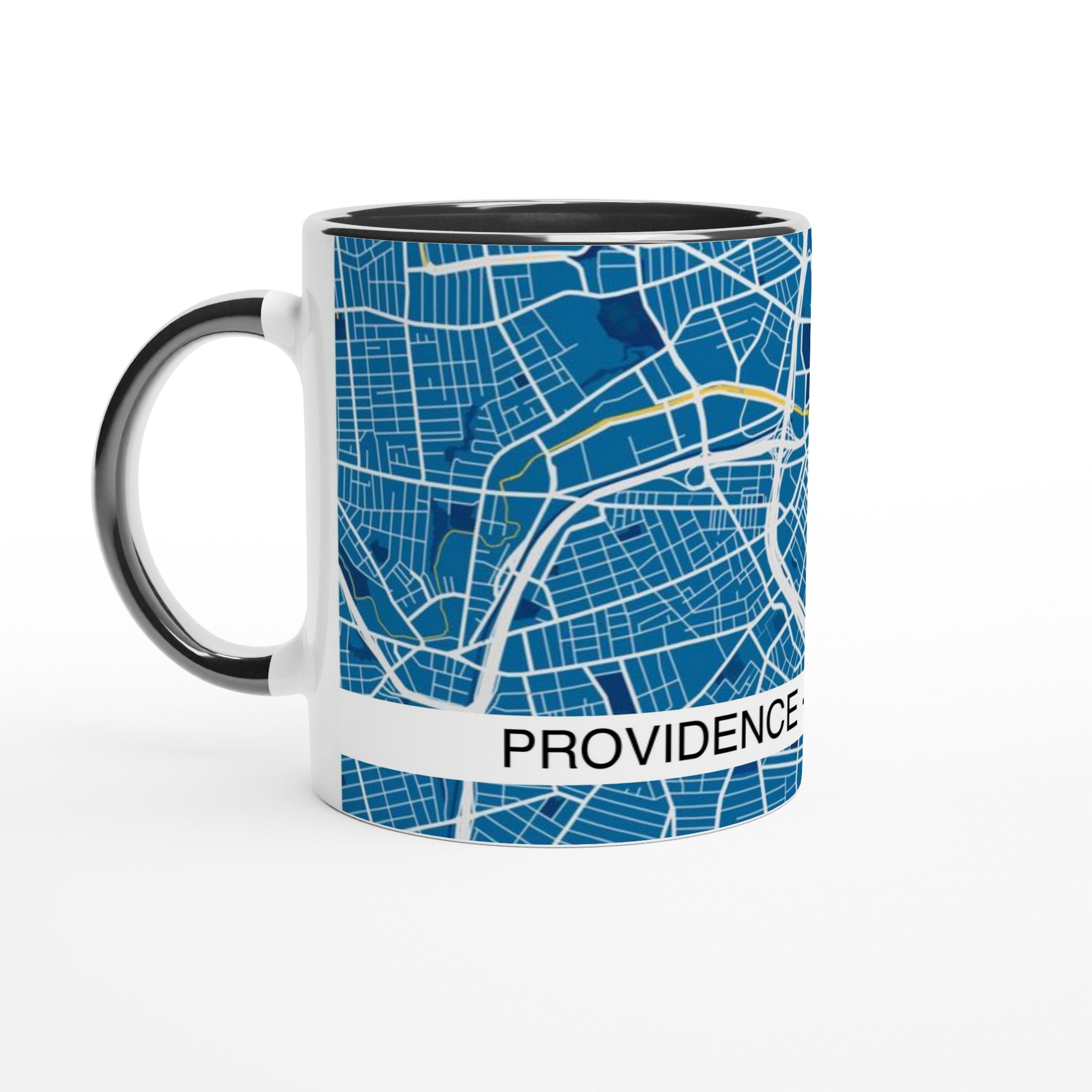 providence modern city map mug 11oz
