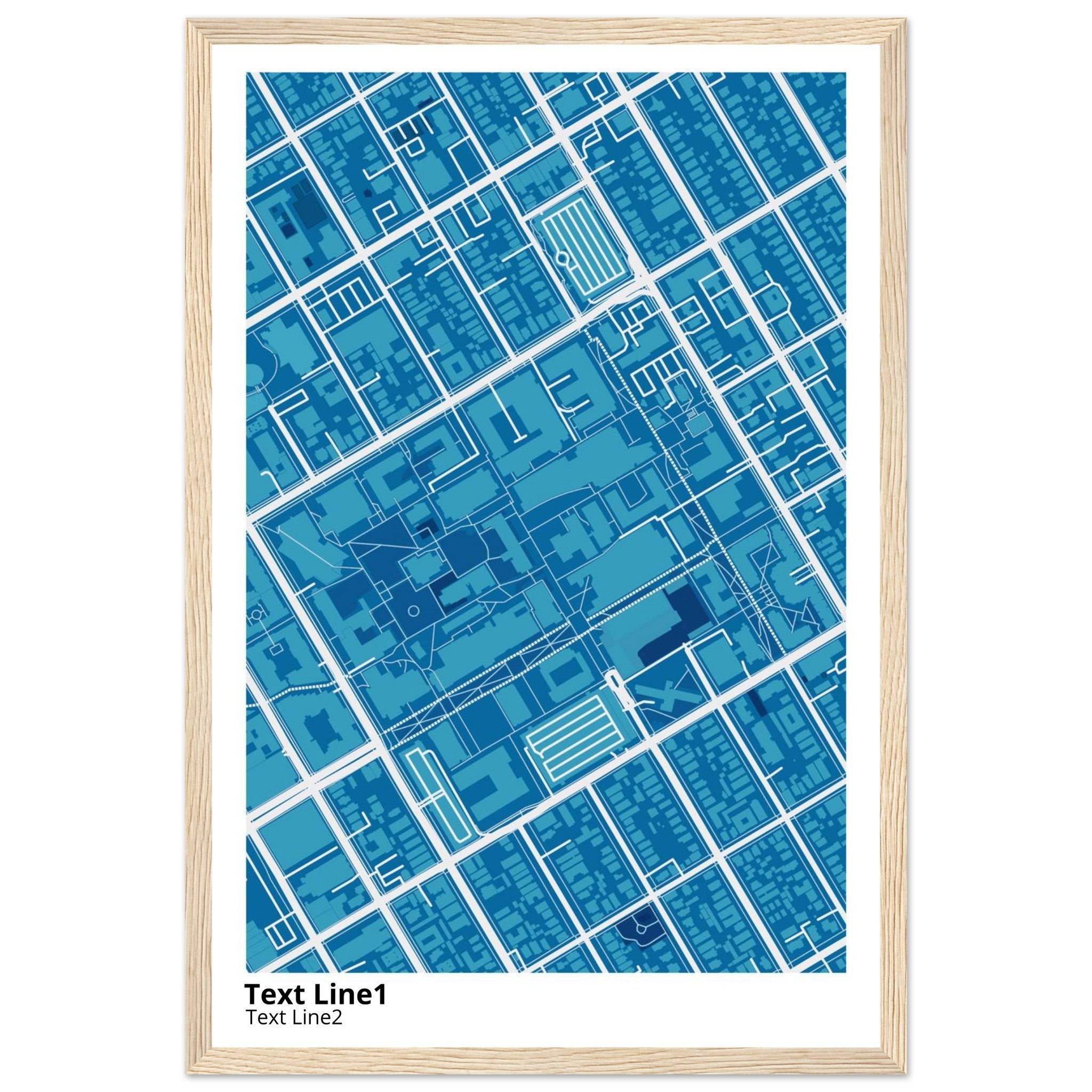 san jose state university campus map poster