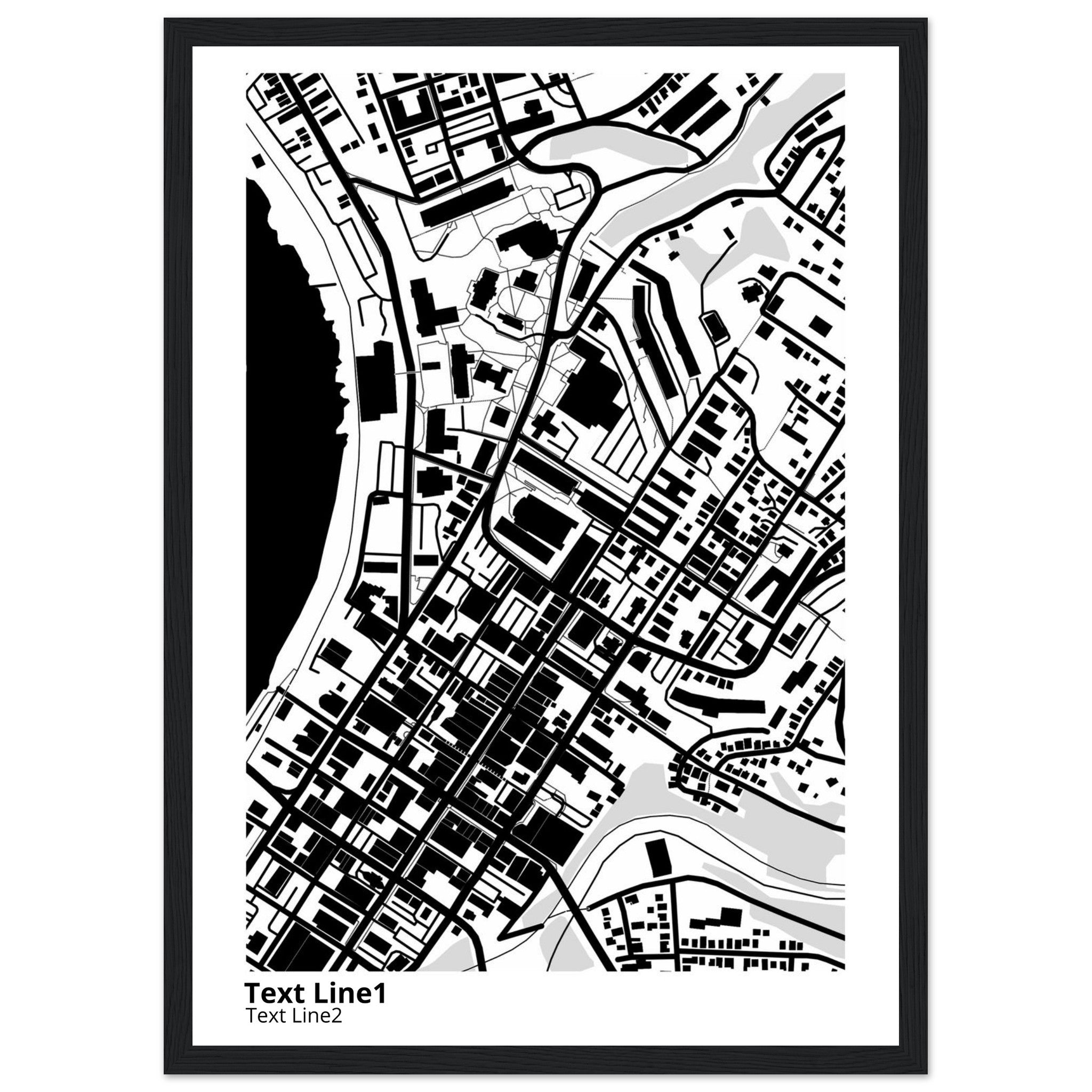 West Virginia University Campus Map Poster | Graduation Gift - Ink And Atlas
