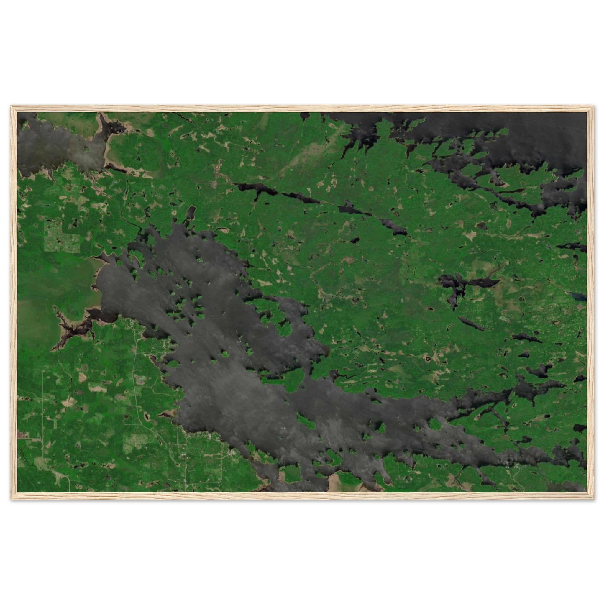 Voyageurs National Park Natural Earth Print - Ink And Atlas
