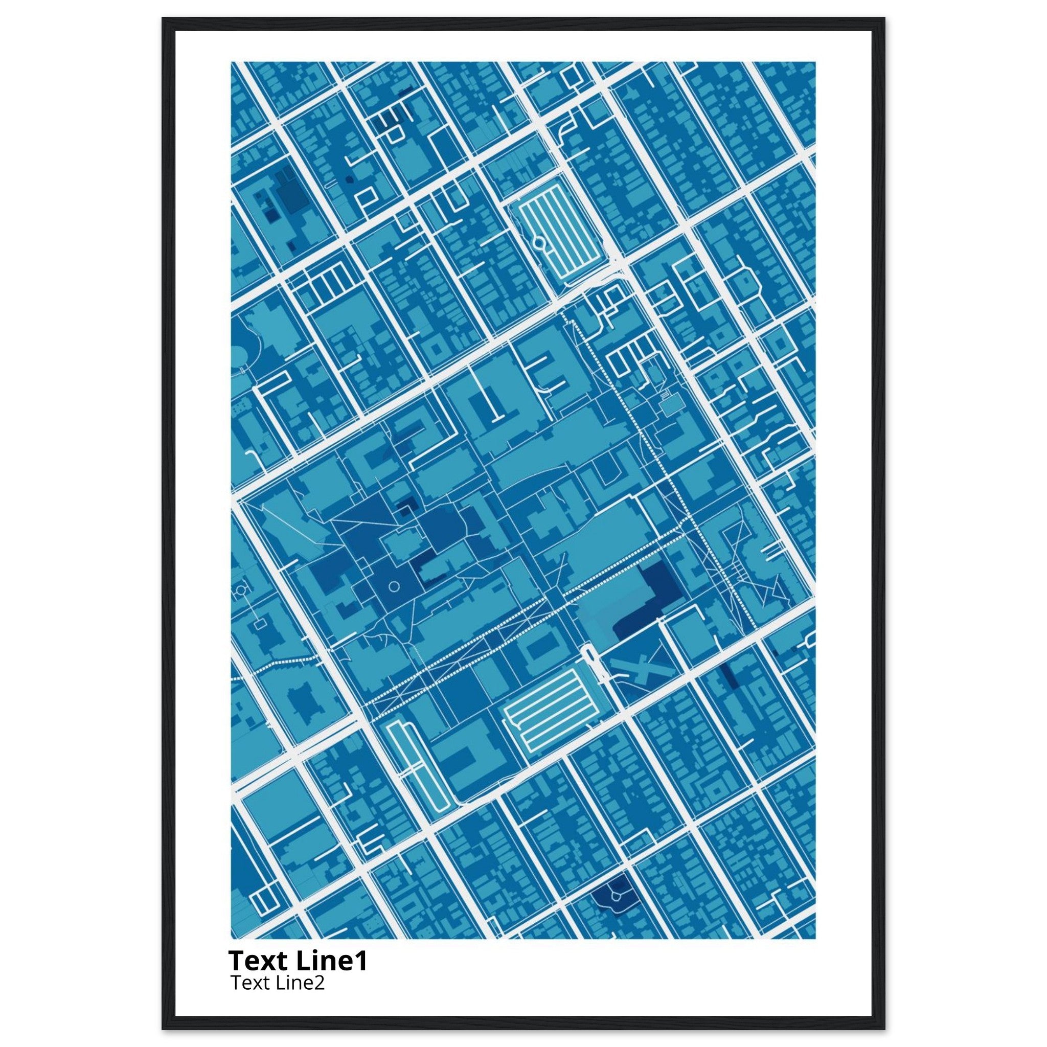 san jose state university campus map poster