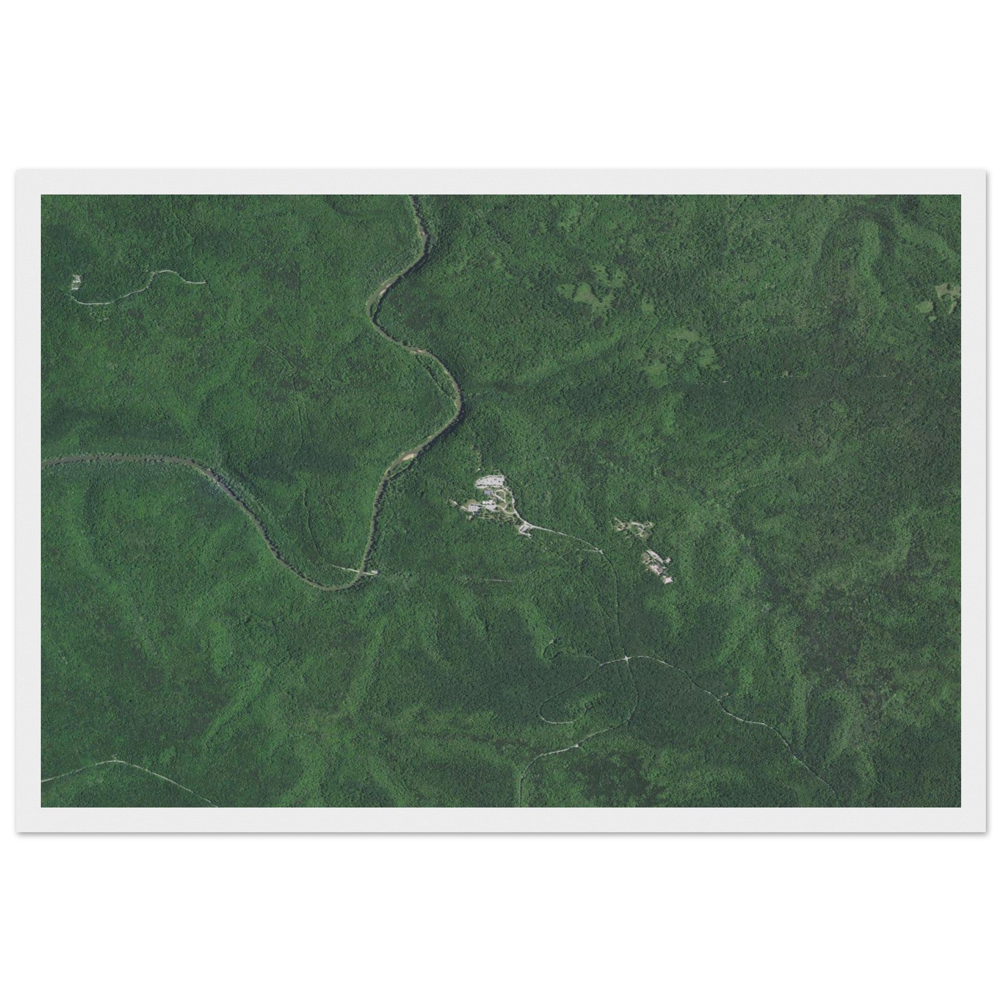 Mammoth Cave National Park Natural Earth Print - Ink And Atlas