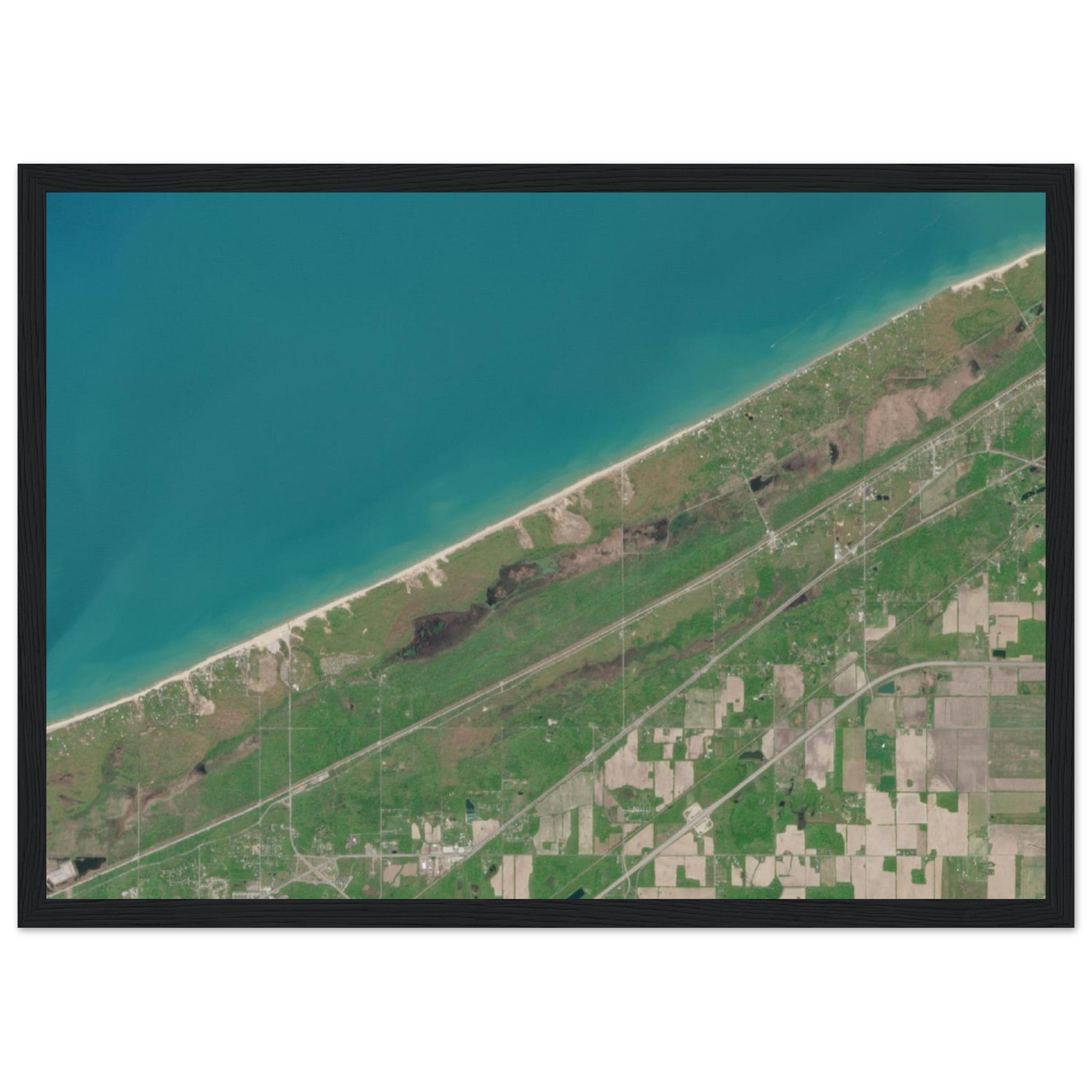 Indiana Dunes National Park Natural Earth Print - Ink And Atlas