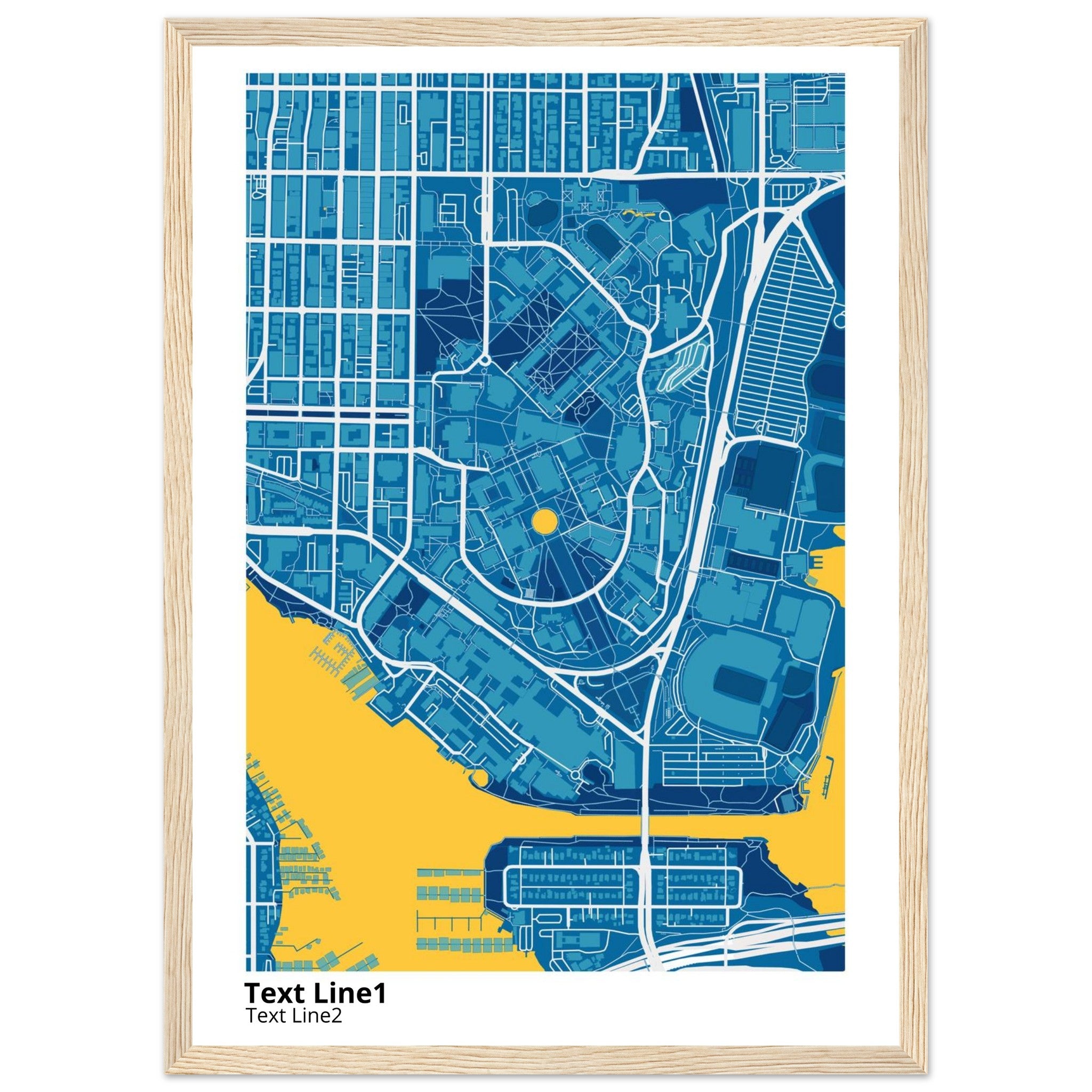 University of Washington (Seattle) Campus Map Poster | Graduation Gift - Ink And Atlas