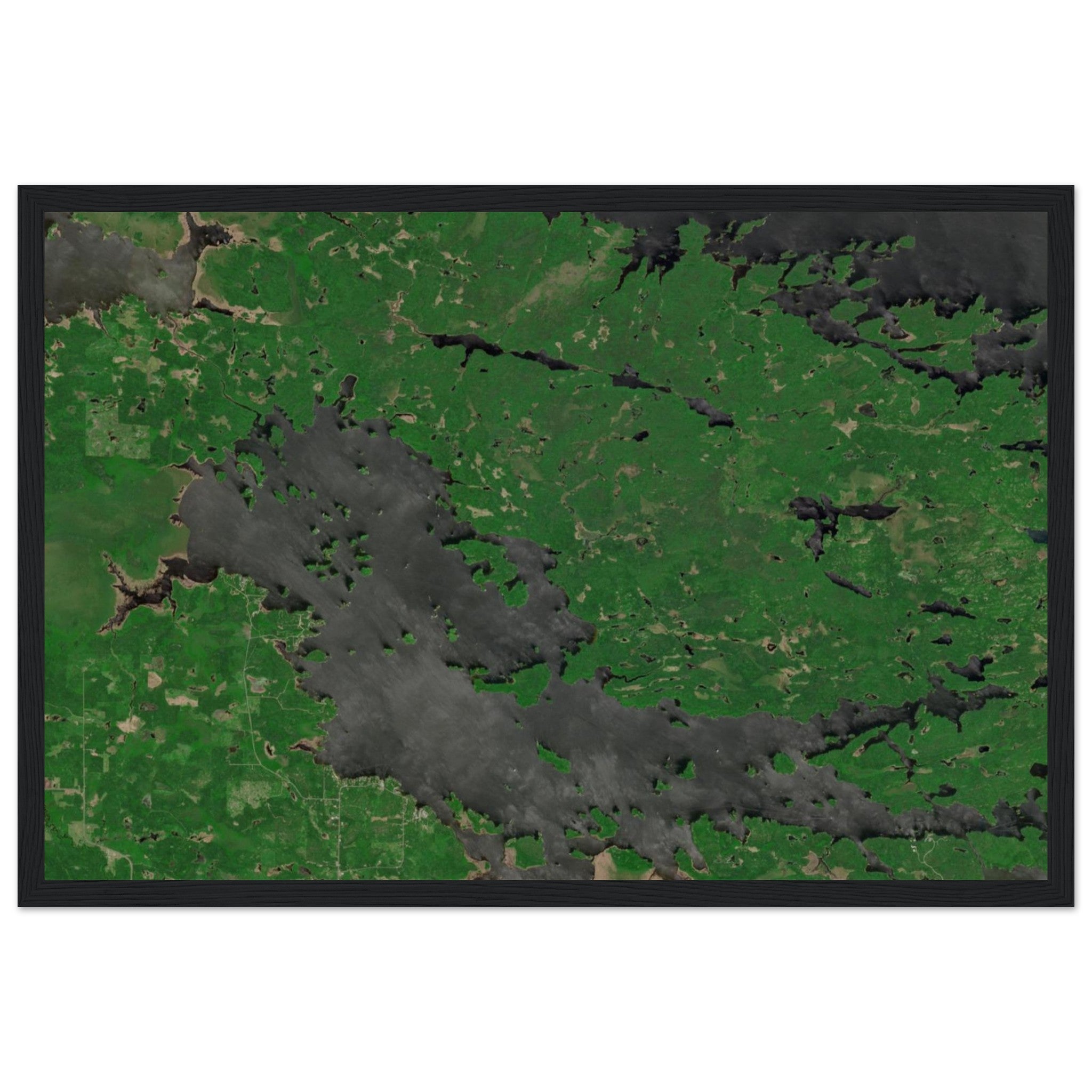 Voyageurs National Park Natural Earth Print - Ink And Atlas
