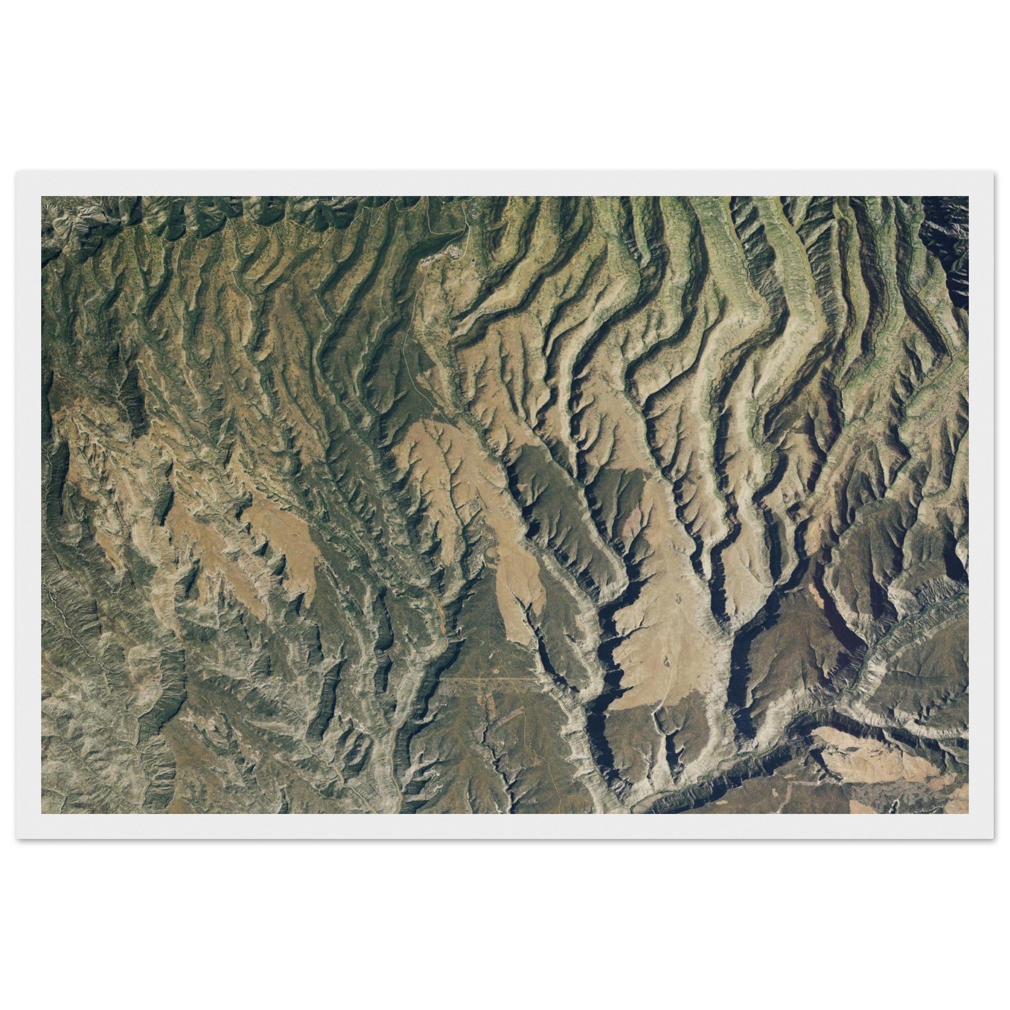 Mesa Verde National Park Natural Earth Print - Ink And Atlas