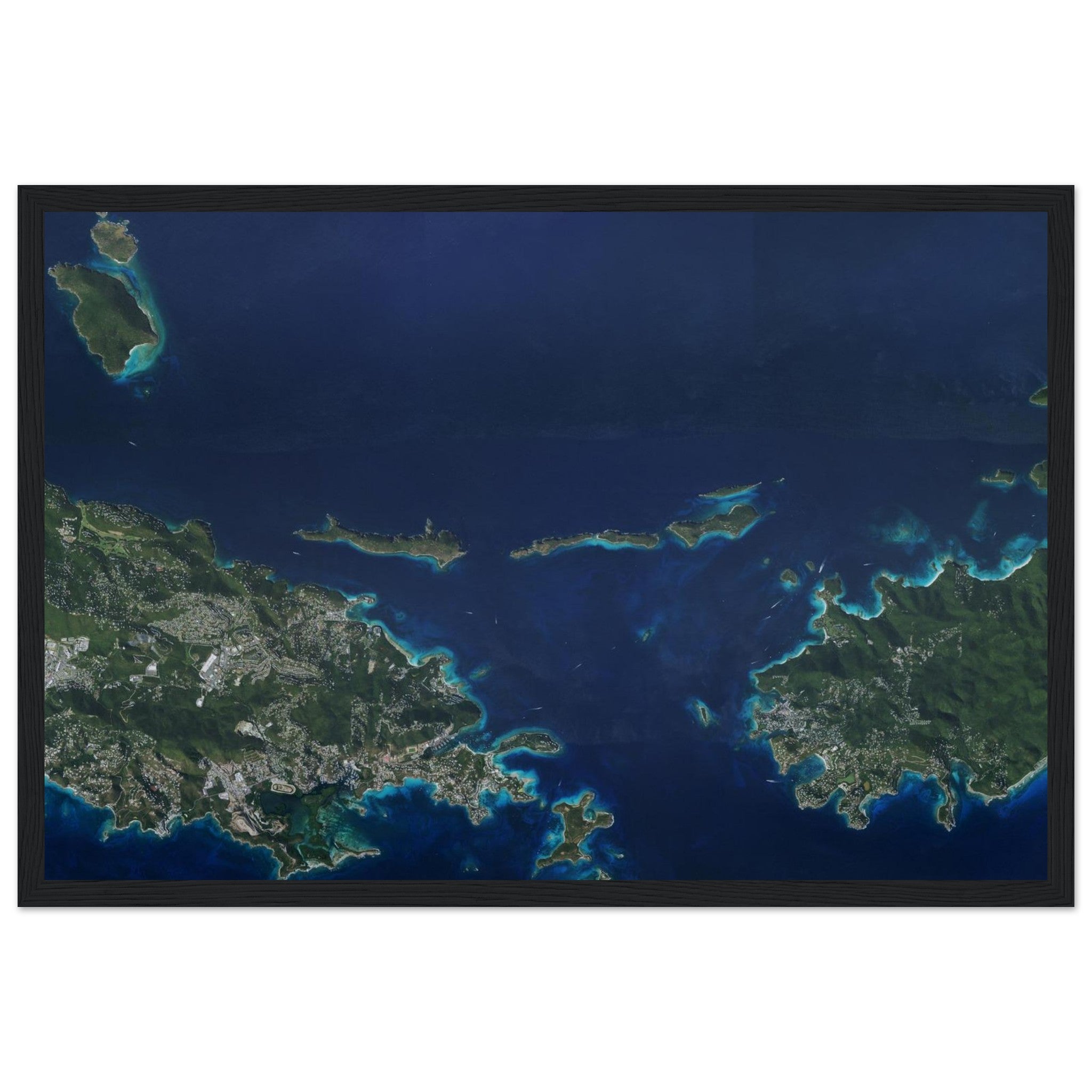 Virgin Islands National Park Natural Earth Print - Ink And Atlas
