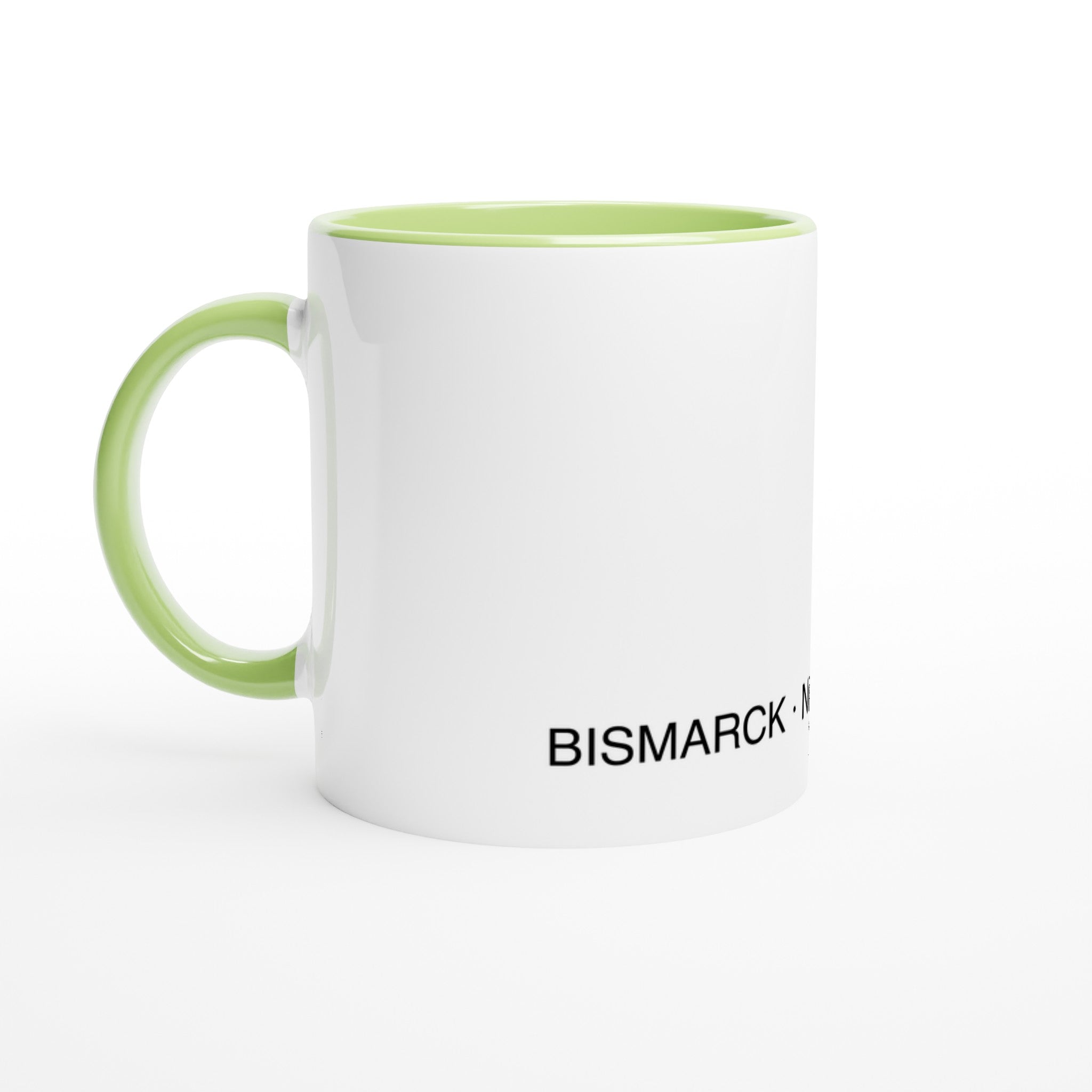 Bismarck Modern City Map Mug (11oz) - Ink And Atlas