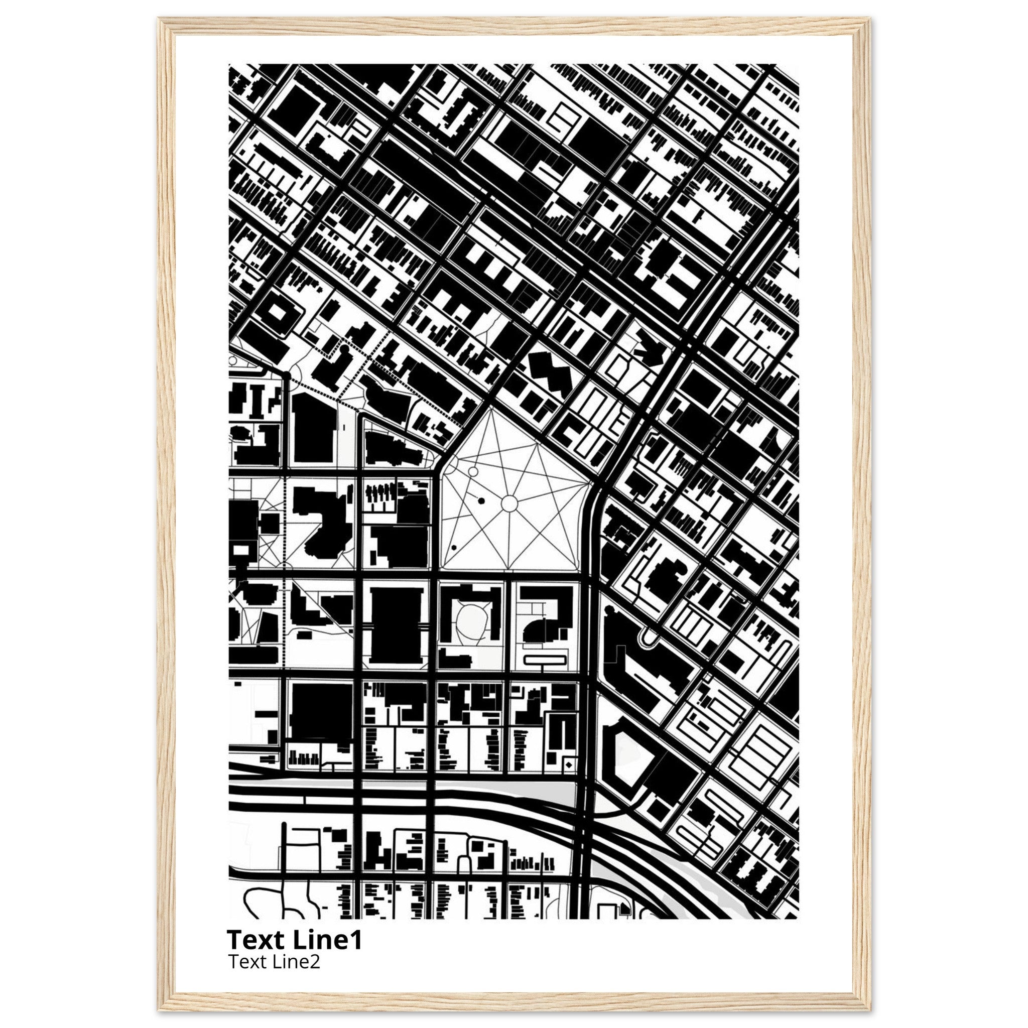 Virginia Commonwealth University Campus Map Poster | Graduation Gift - Ink And Atlas