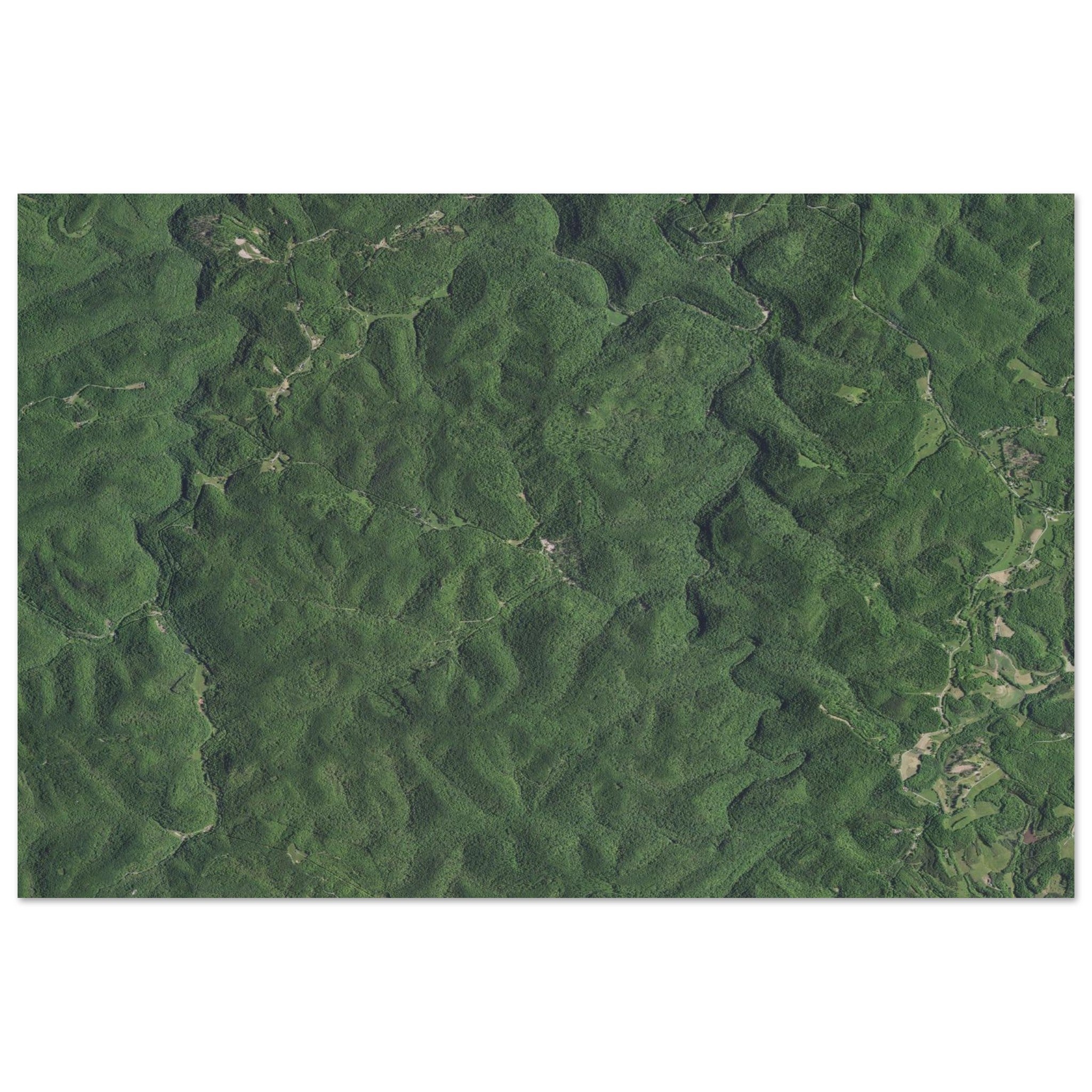 Wind Cave National Park Natural Earth Print - Ink And Atlas