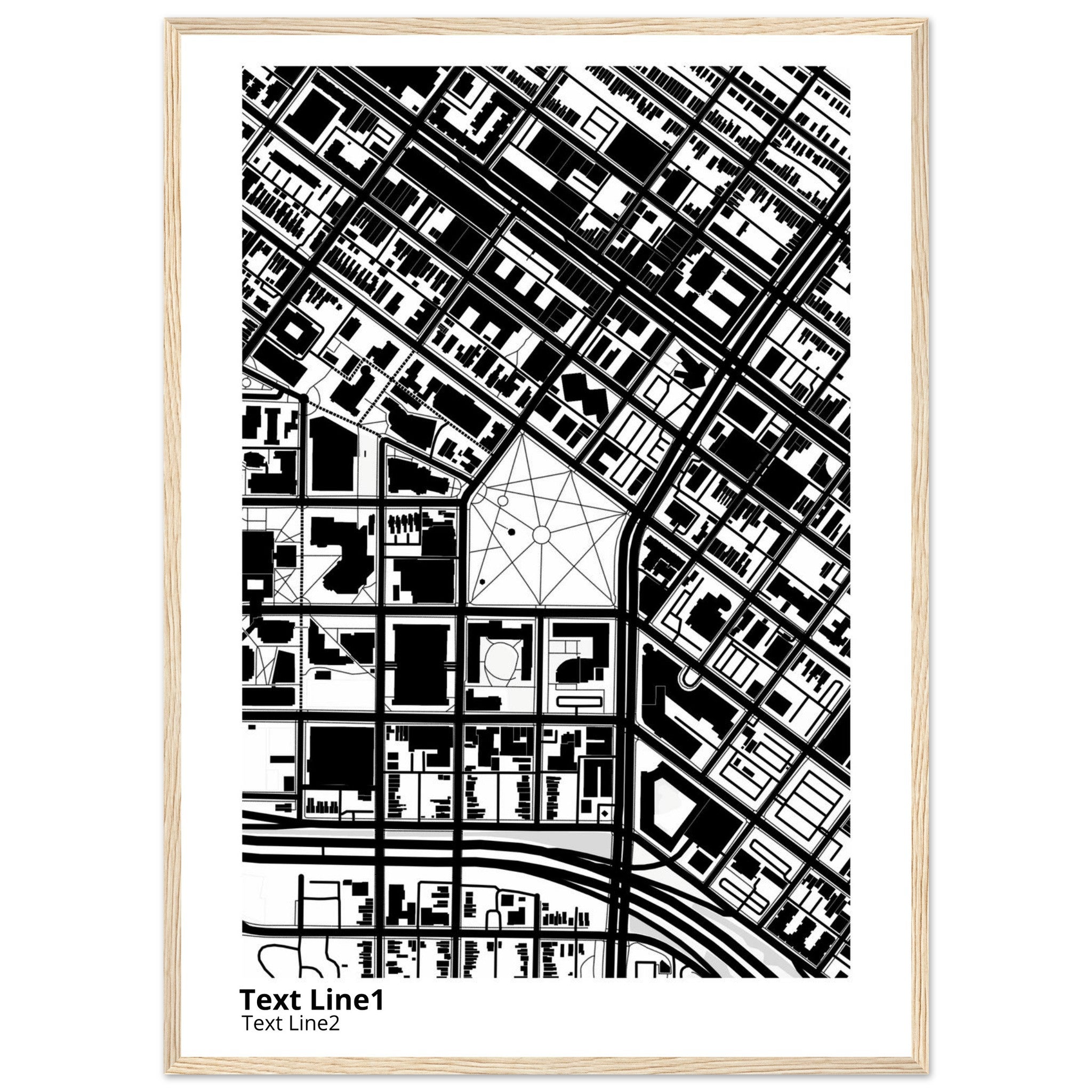 Virginia Commonwealth University Campus Map Poster | Graduation Gift - Ink And Atlas