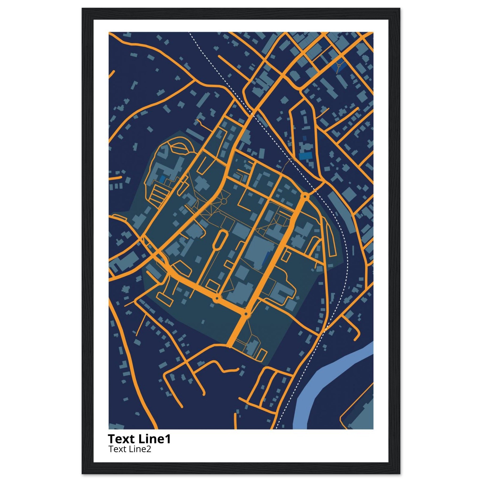 university of the cumberlands campus map poster