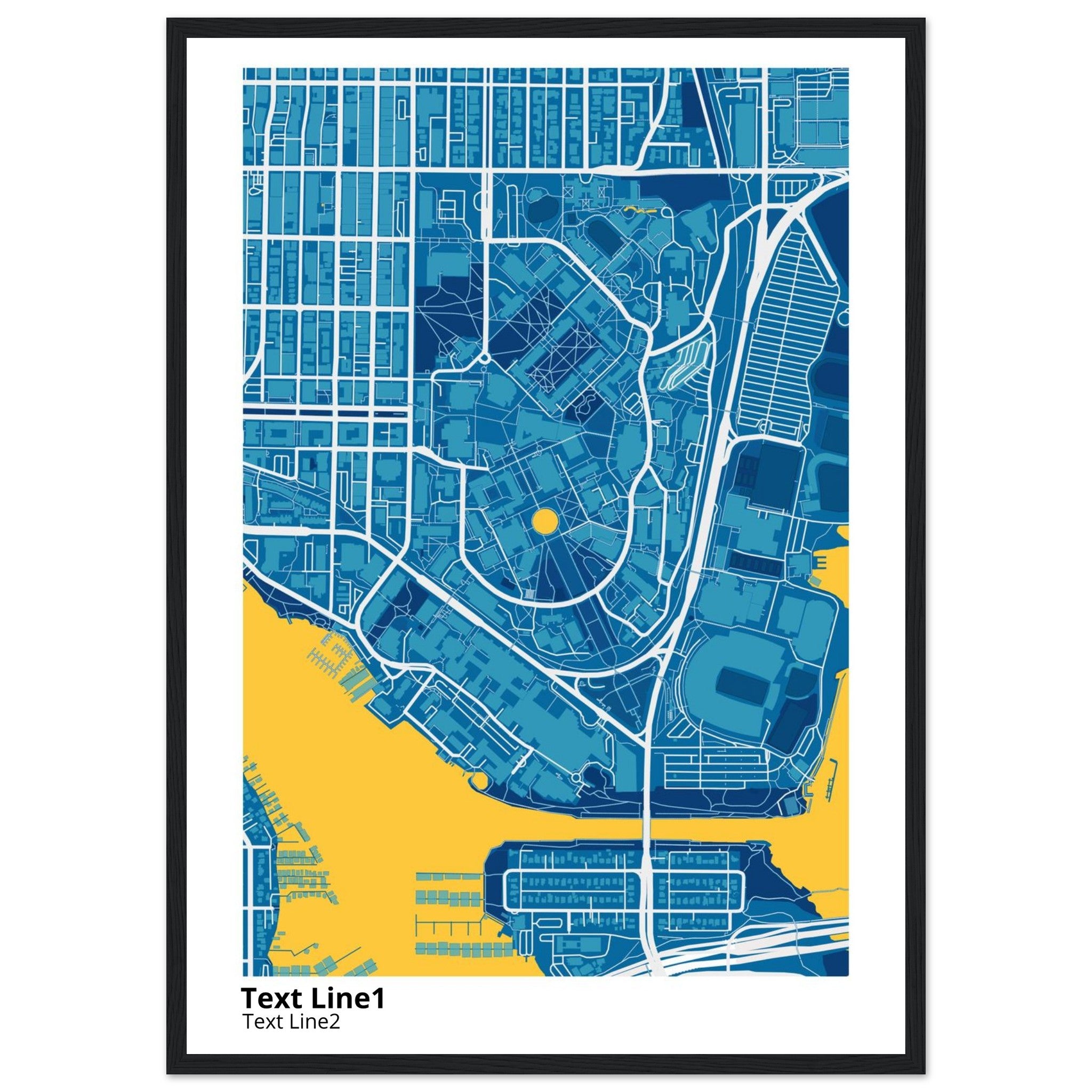 University of Washington (Seattle) Campus Map Poster | Graduation Gift - Ink And Atlas