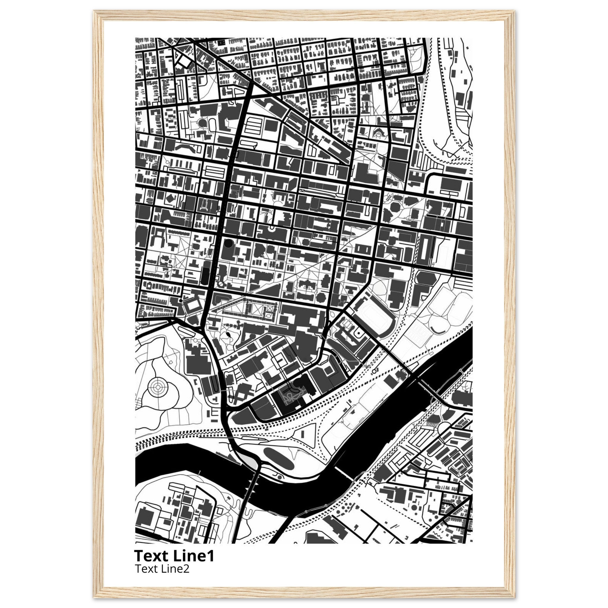 University of Pennsylvania Campus Map Poster | Graduation Gift - Ink And Atlas