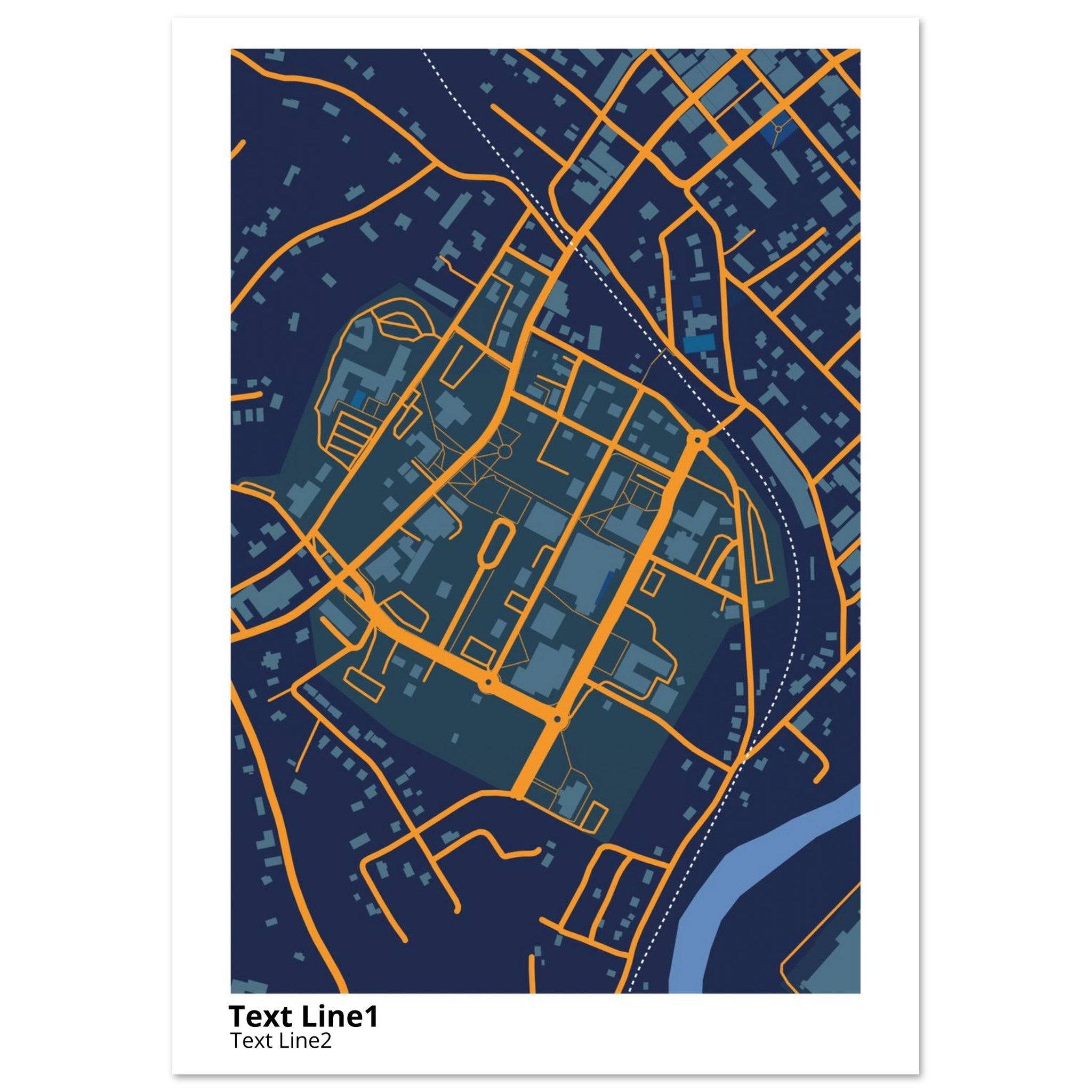 university of the cumberlands campus map poster