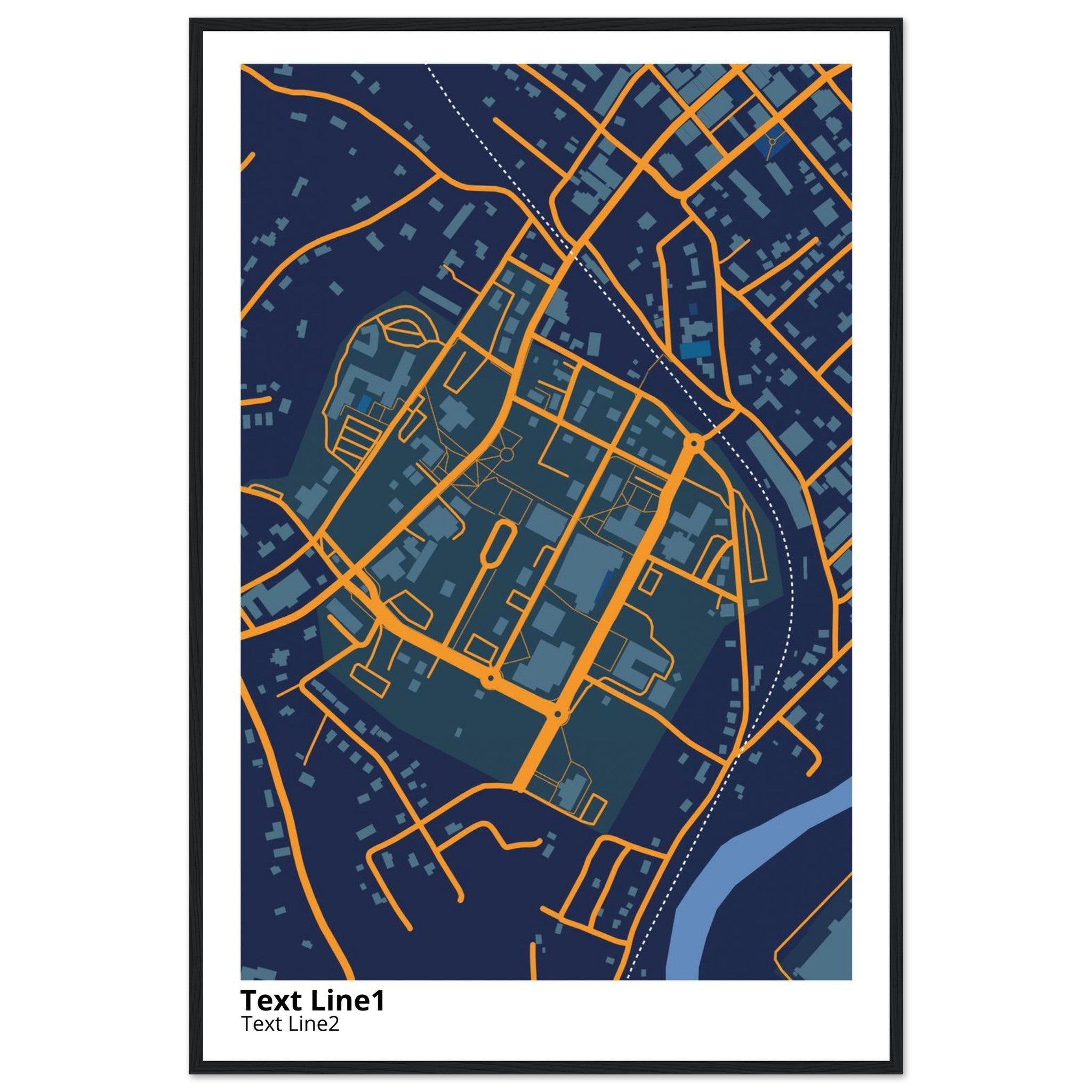 university of the cumberlands campus map poster