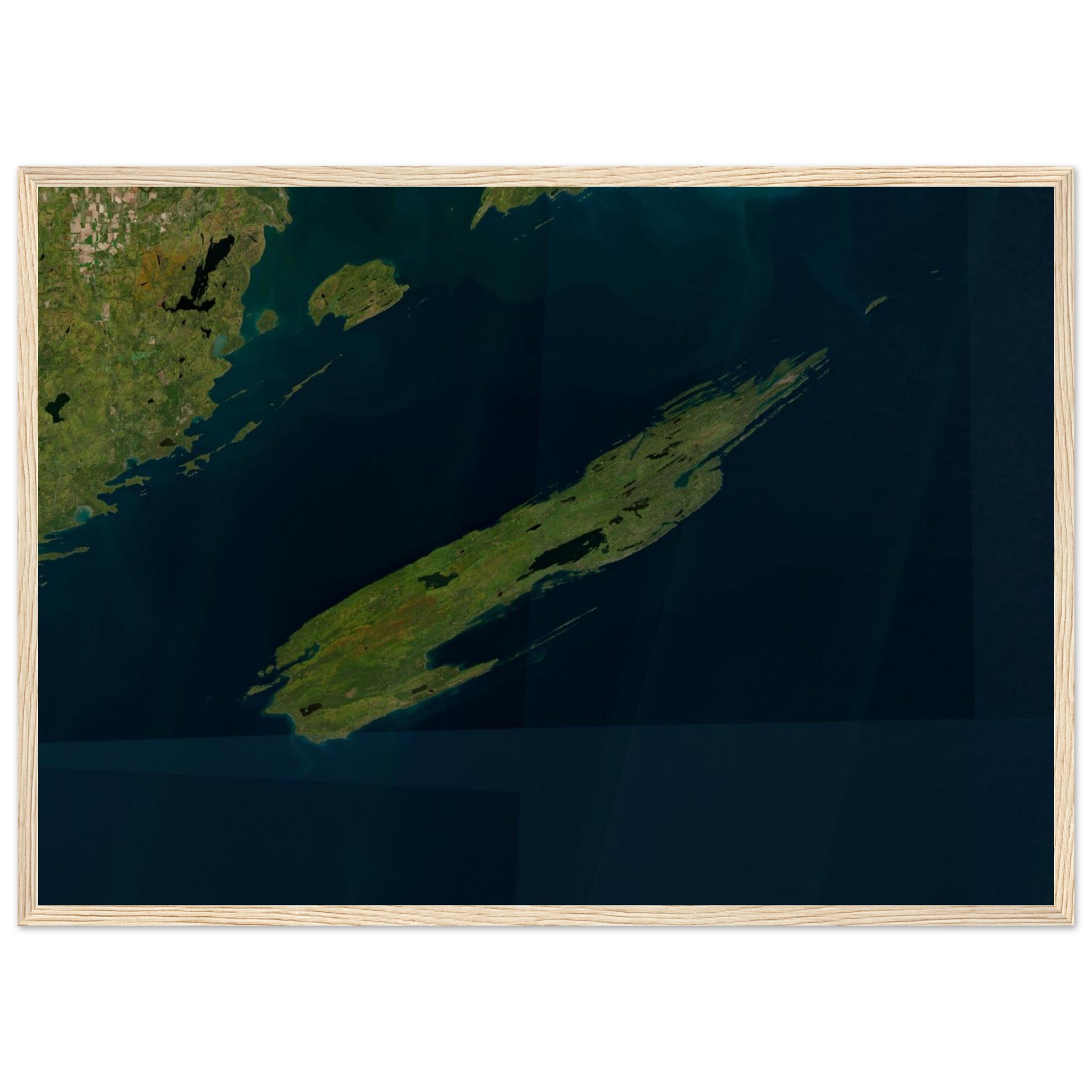 Isle Royale National Park Natural Earth Print - Ink And Atlas