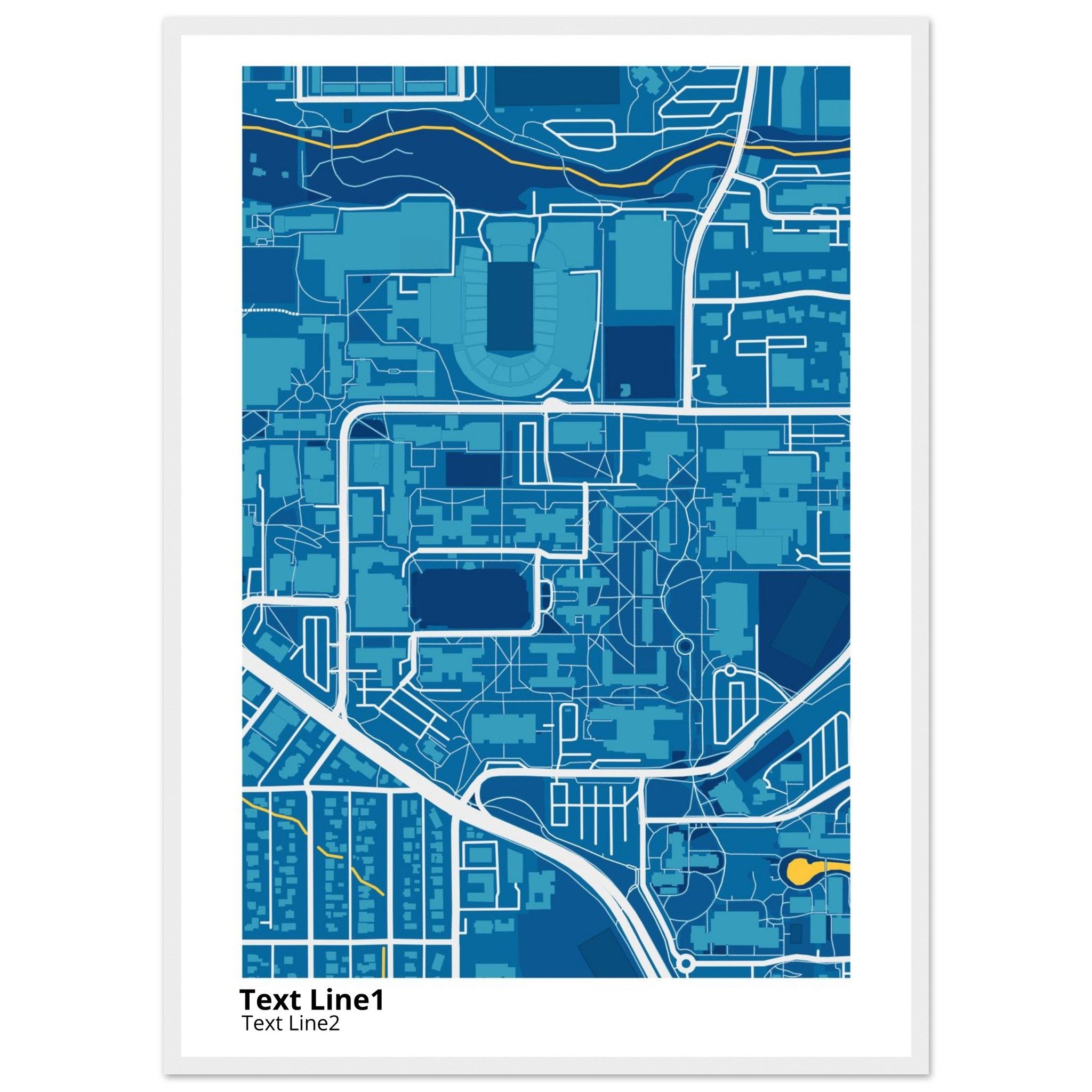 university of colorado boulder campus map poster