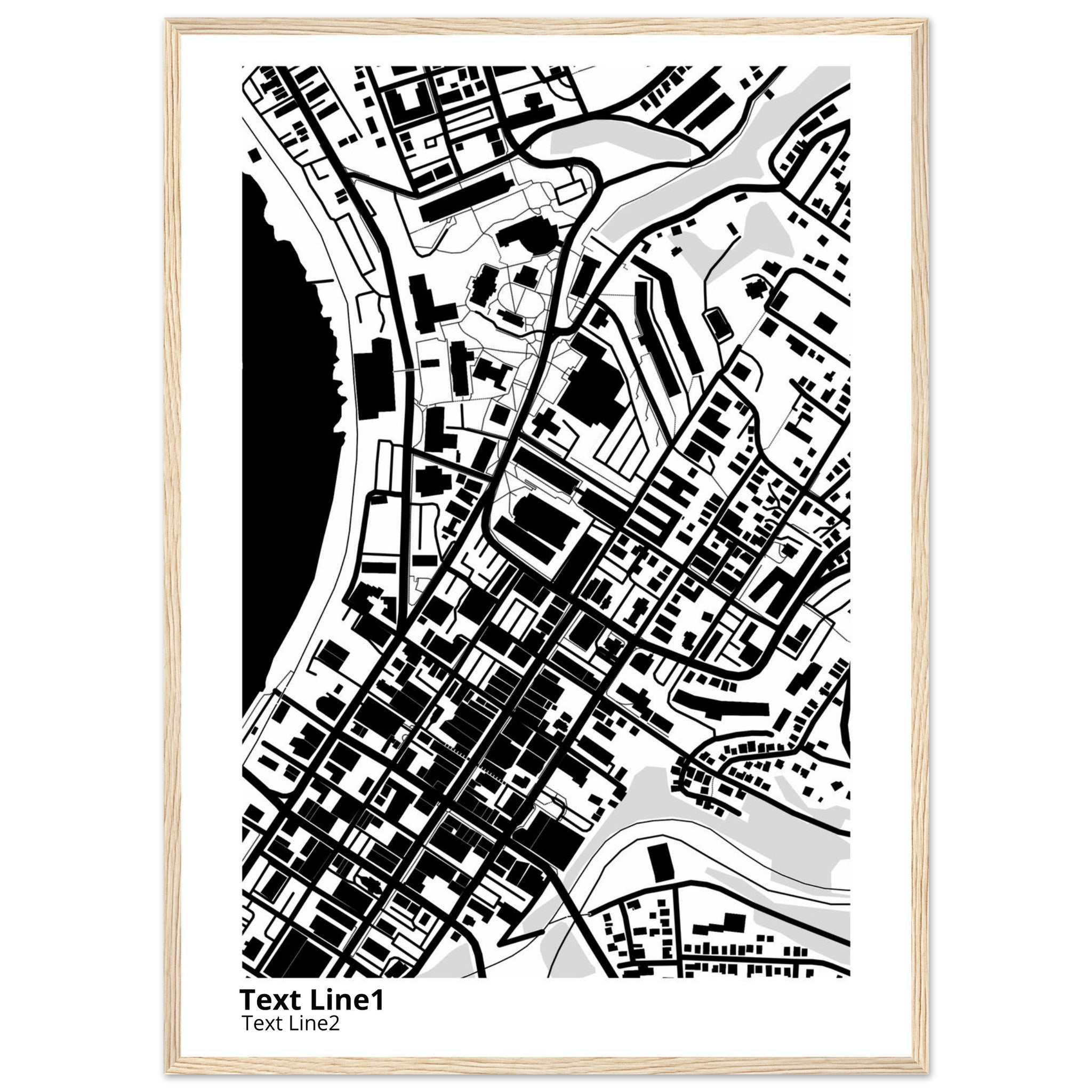 West Virginia University Campus Map Poster | Graduation Gift - Ink And Atlas