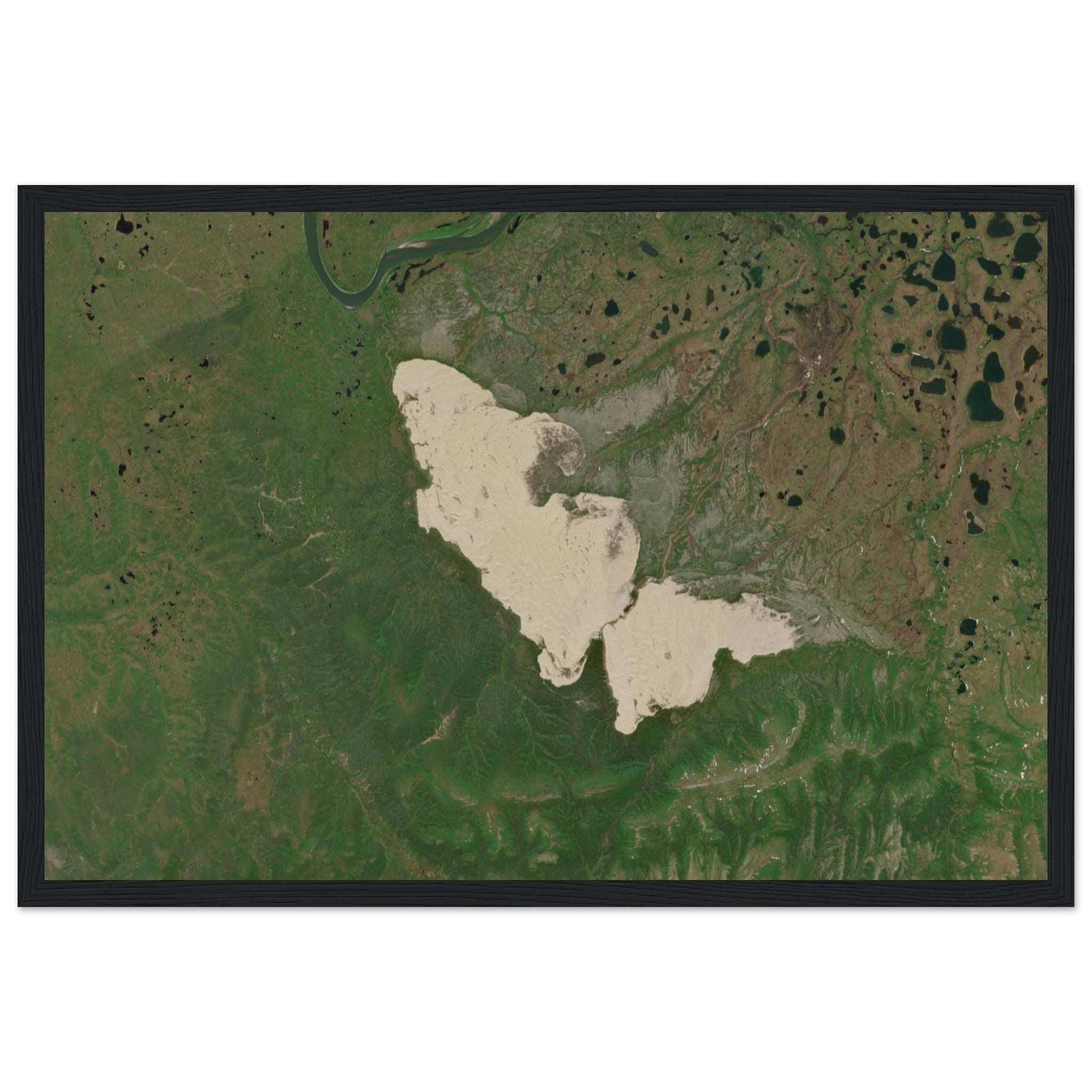 Kobuk Valley National Park Natural Earth Print - Ink And Atlas