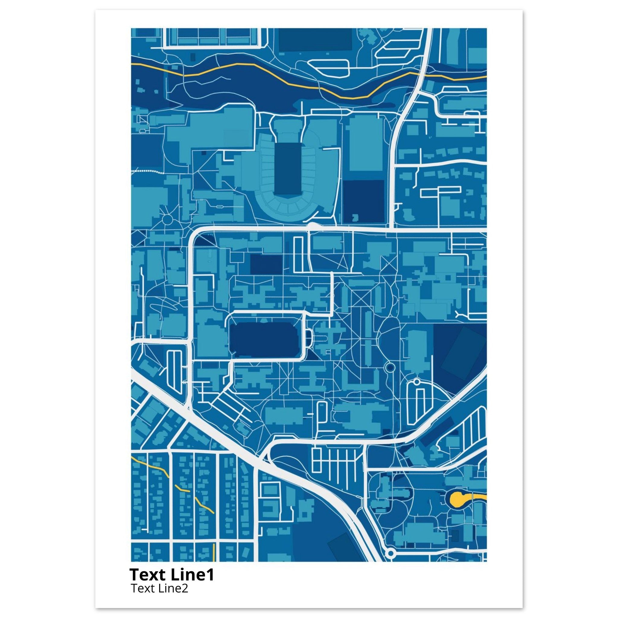university of colorado boulder campus map poster