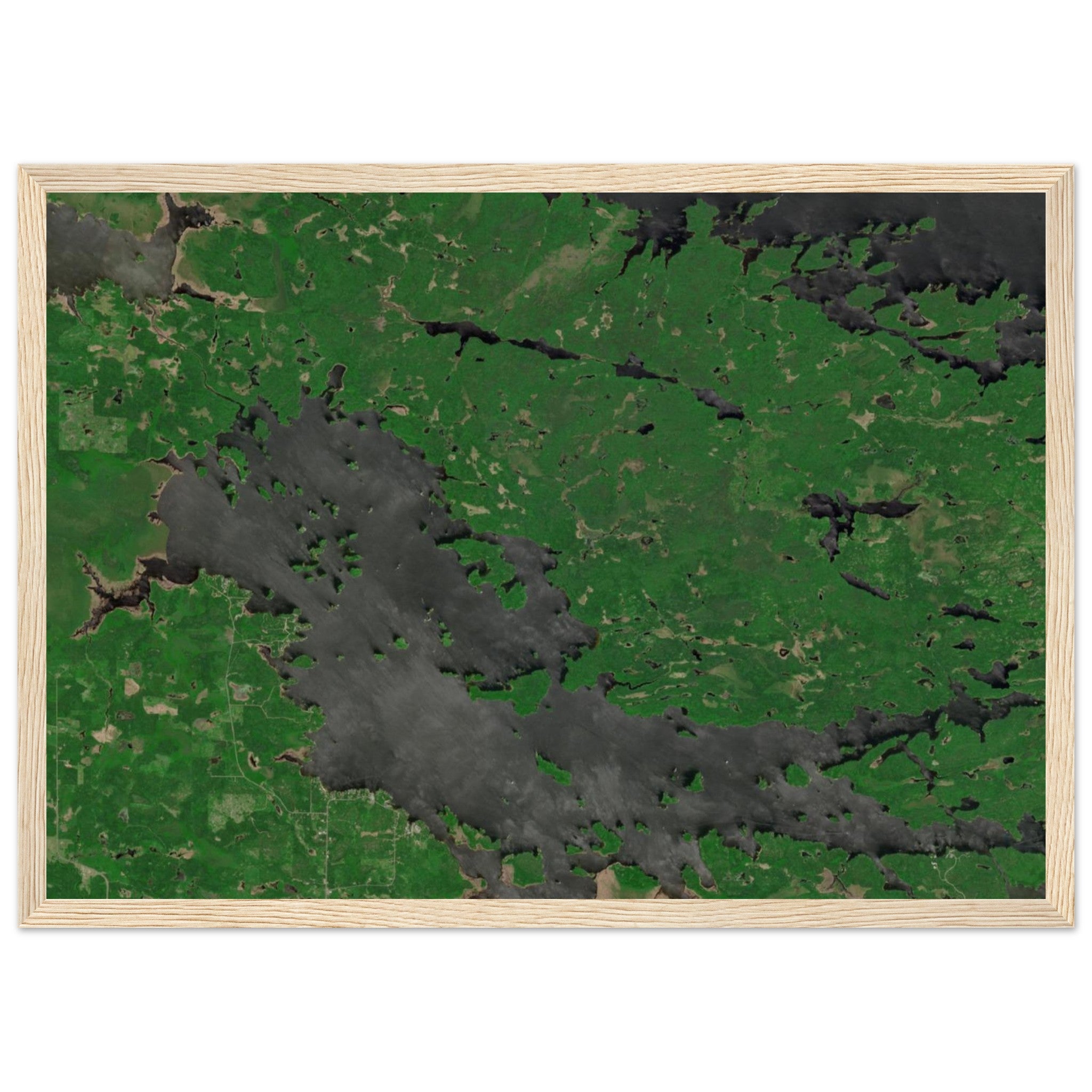 Voyageurs National Park Natural Earth Print - Ink And Atlas