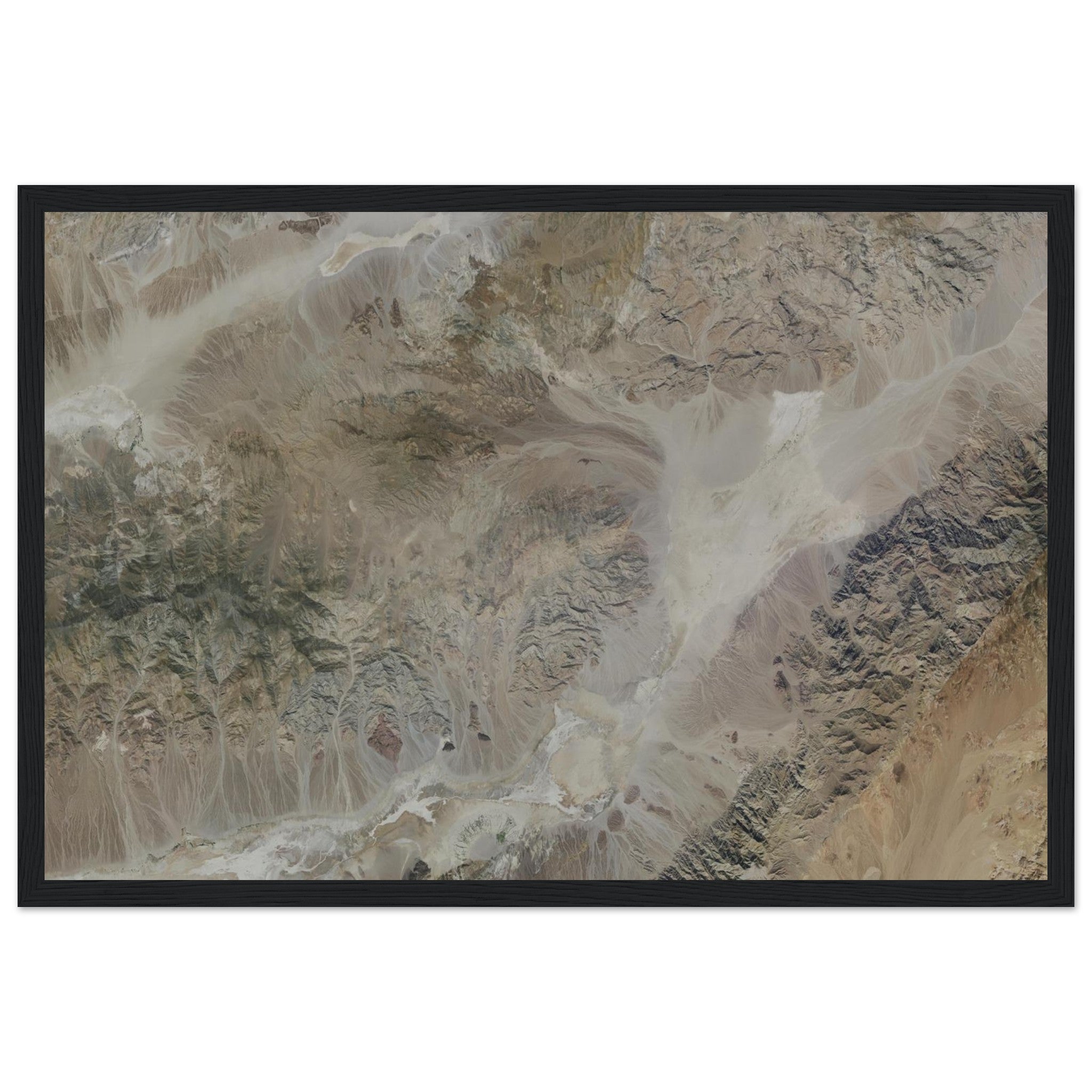 Death Valley National Park Natural Earth Print - Ink And Atlas