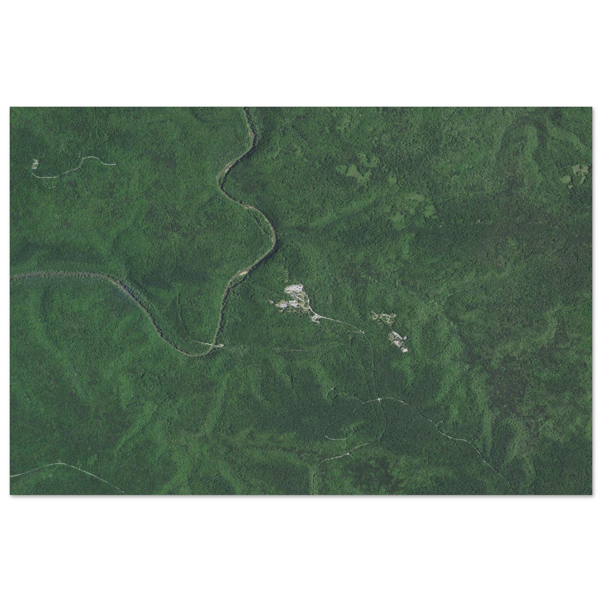 Mammoth Cave National Park Natural Earth Print - Ink And Atlas