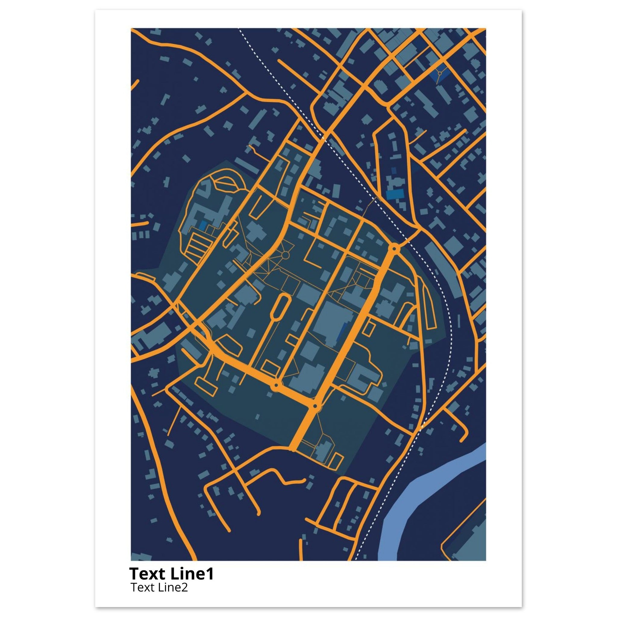 university of the cumberlands campus map poster