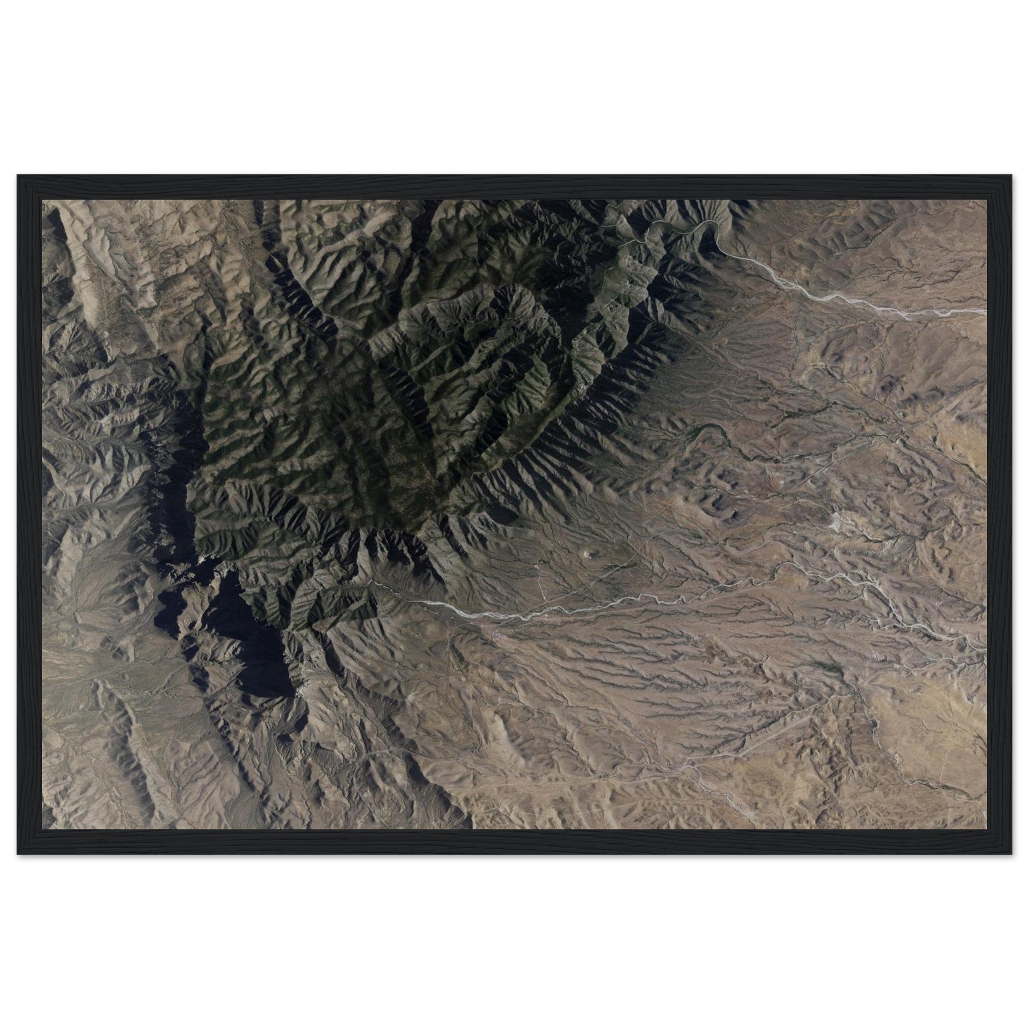 Guadalupe Mountains National Park Natural Earth Print - Ink And Atlas