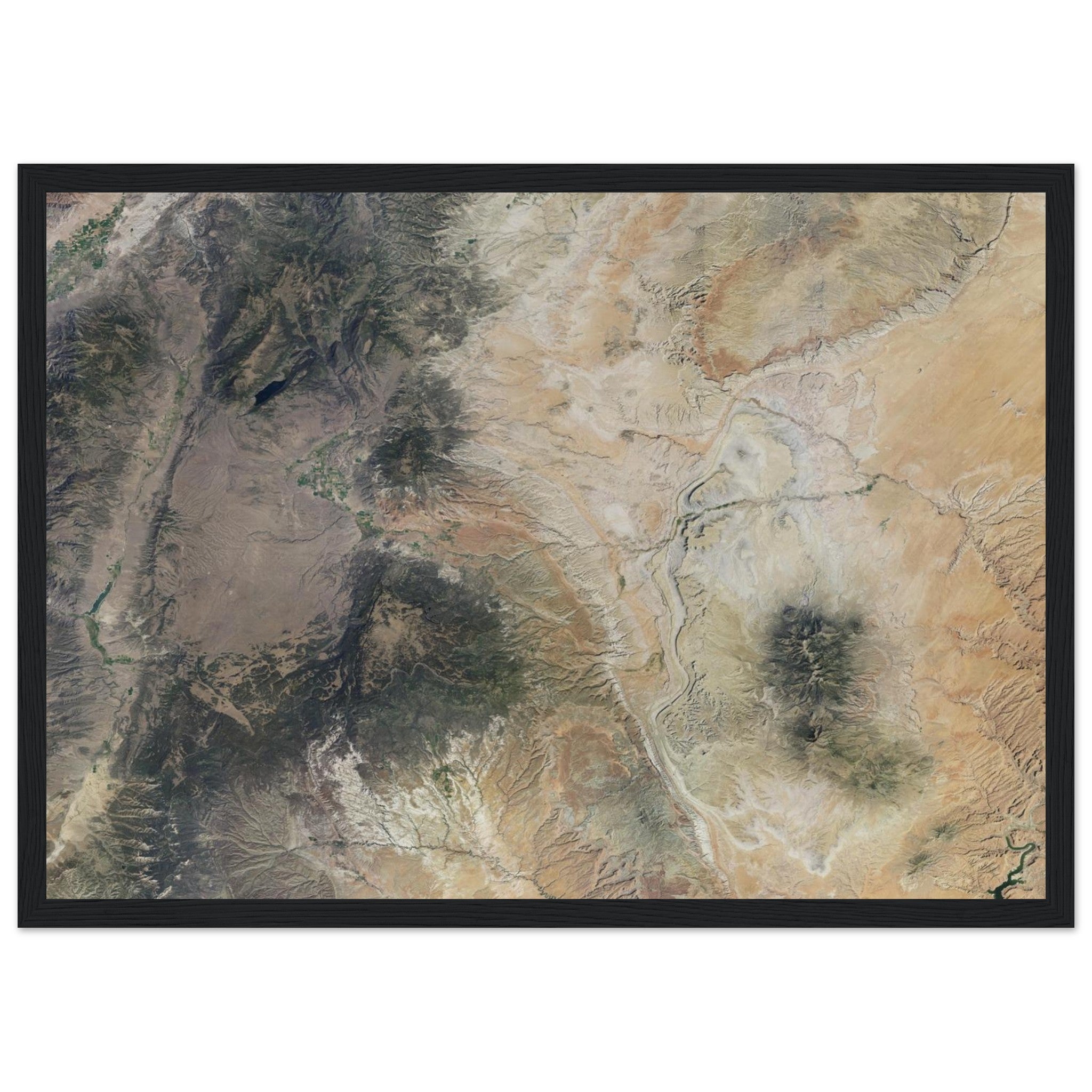 Capitol Reef Natoinal Park Natural Earth Print - Ink And Atlas