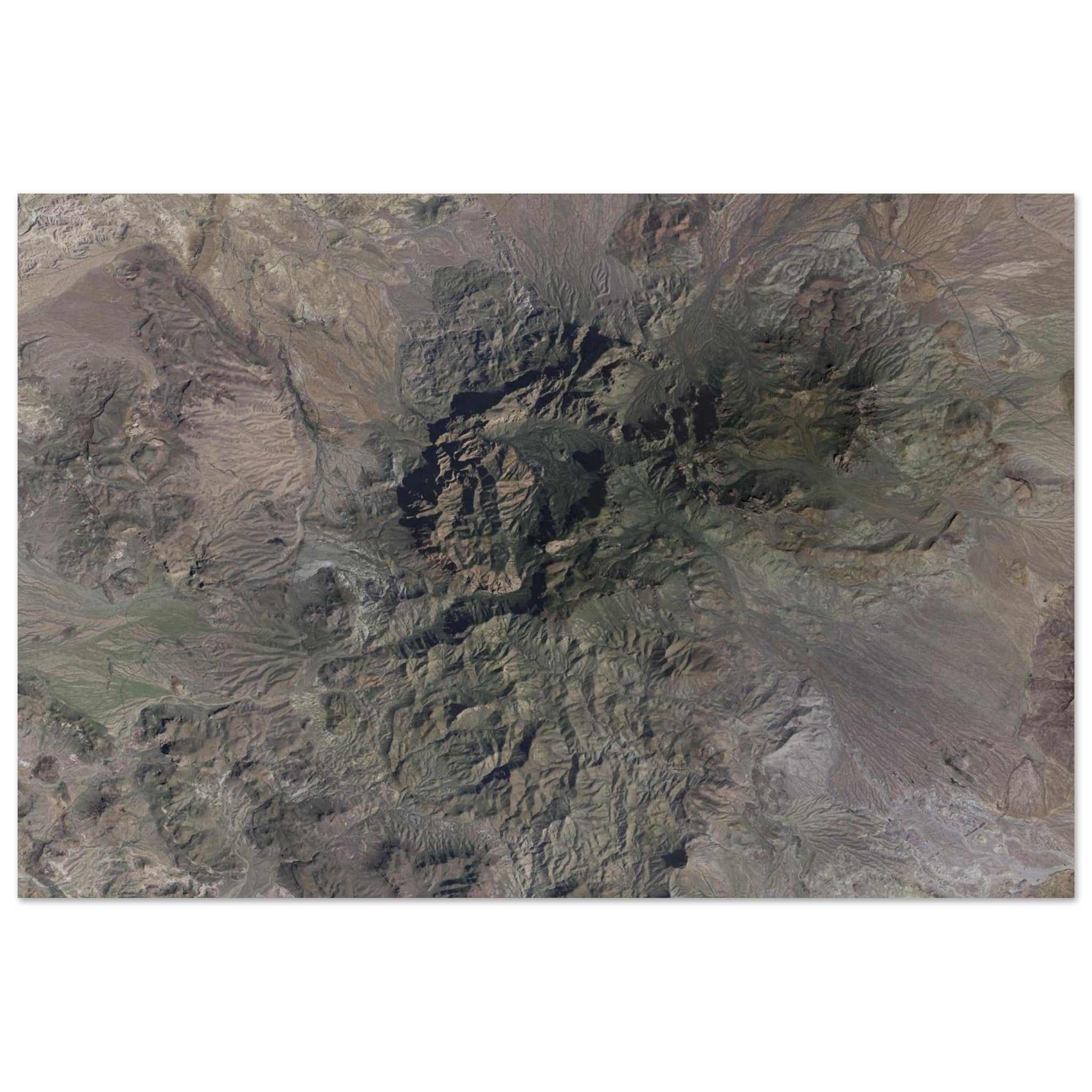 Big Bend National Park Natural Earth Print - Ink And Atlas