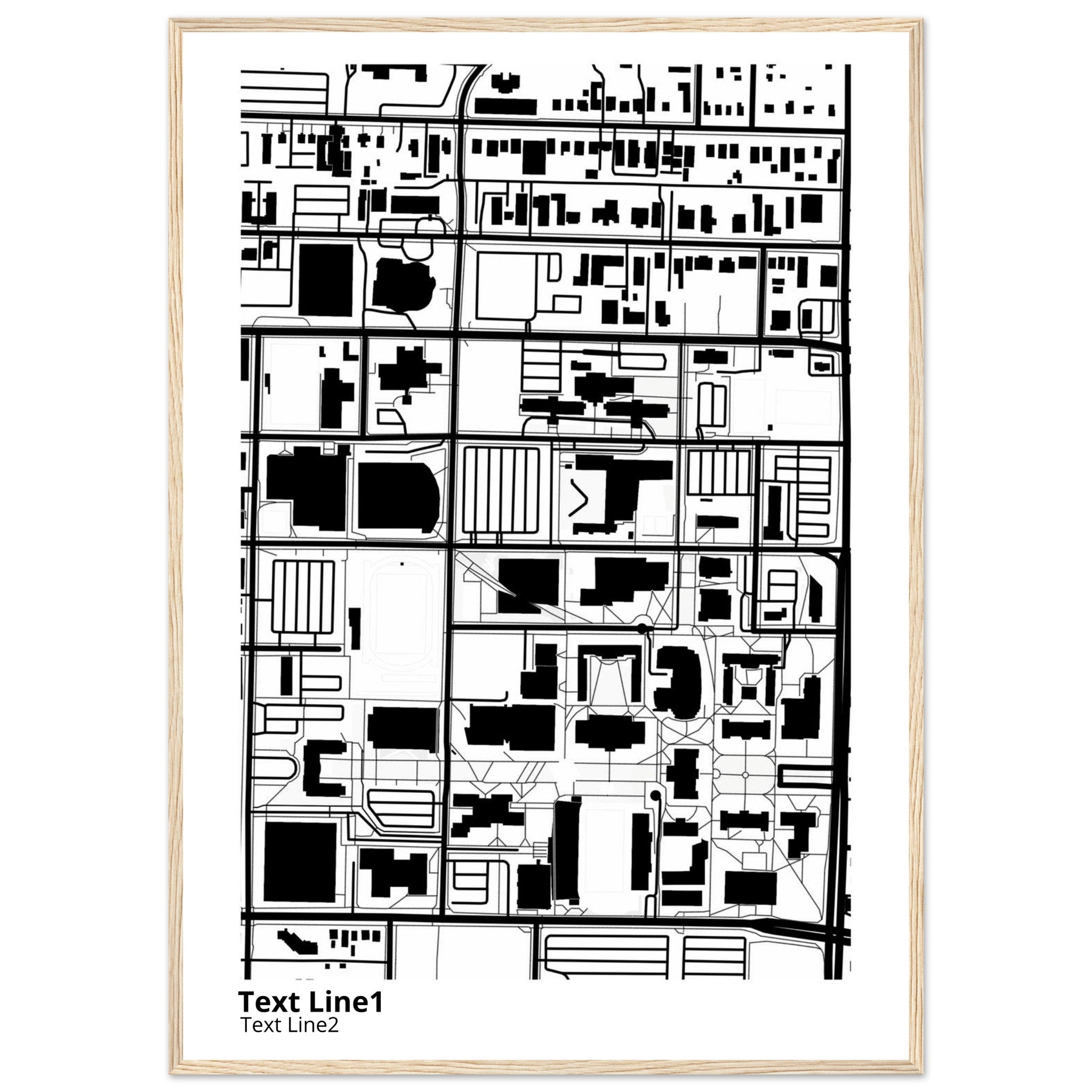 missouri state university springfield campus map poster