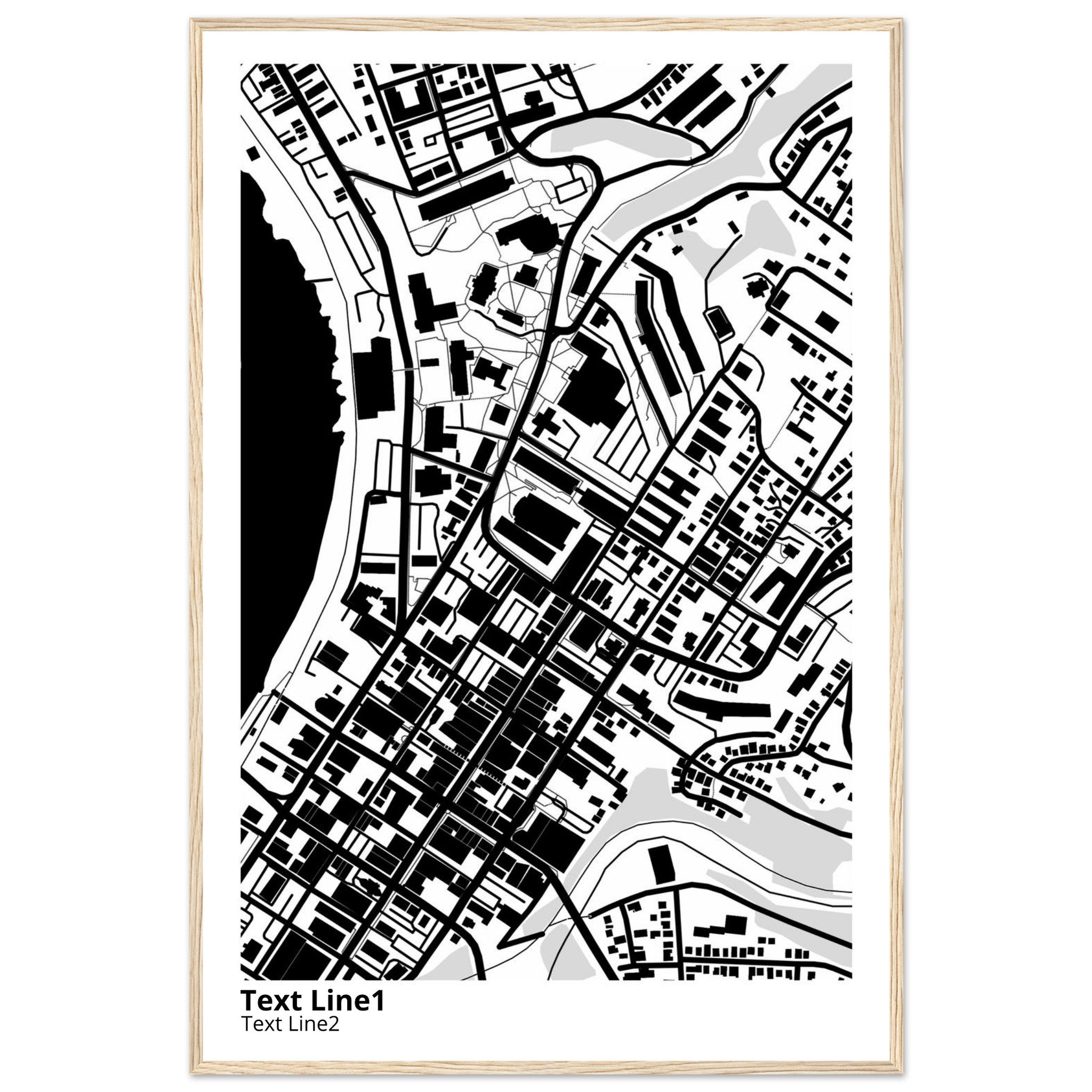West Virginia University Campus Map Poster | Graduation Gift - Ink And Atlas