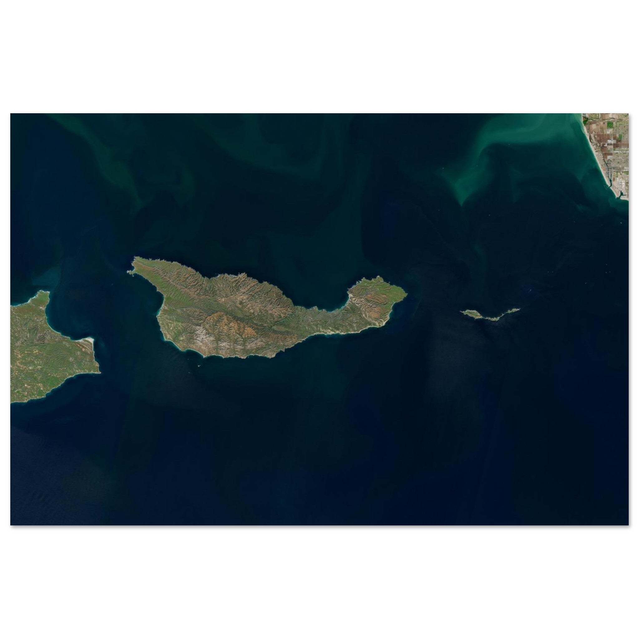 Channel Islands National Park Natural Earth Print - Ink And Atlas