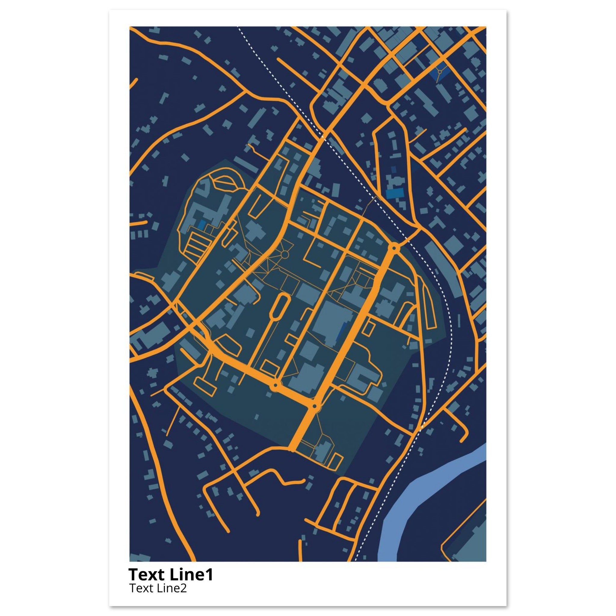 university of the cumberlands campus map poster