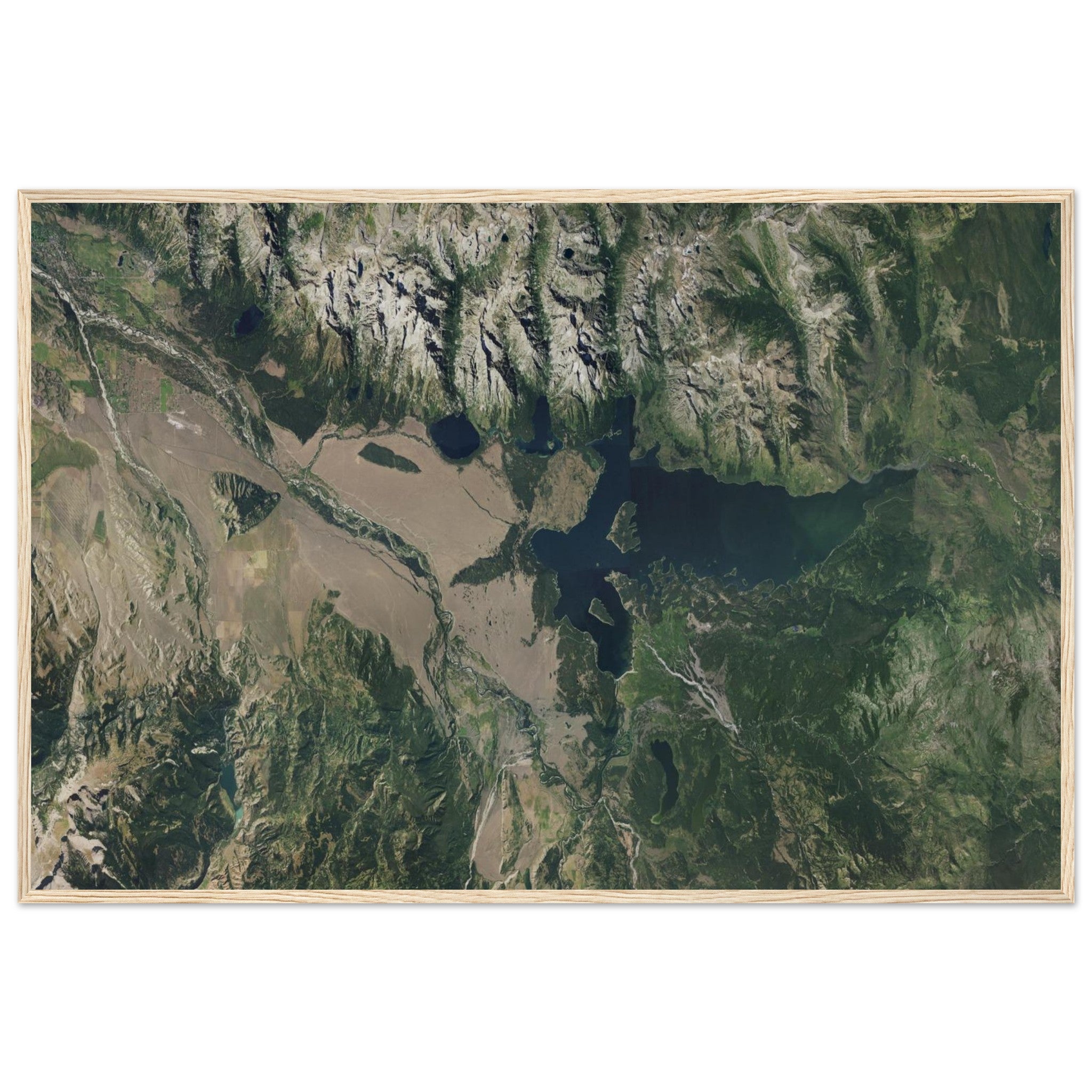 Grand Teton National Park Natural Earth Print - Ink And Atlas