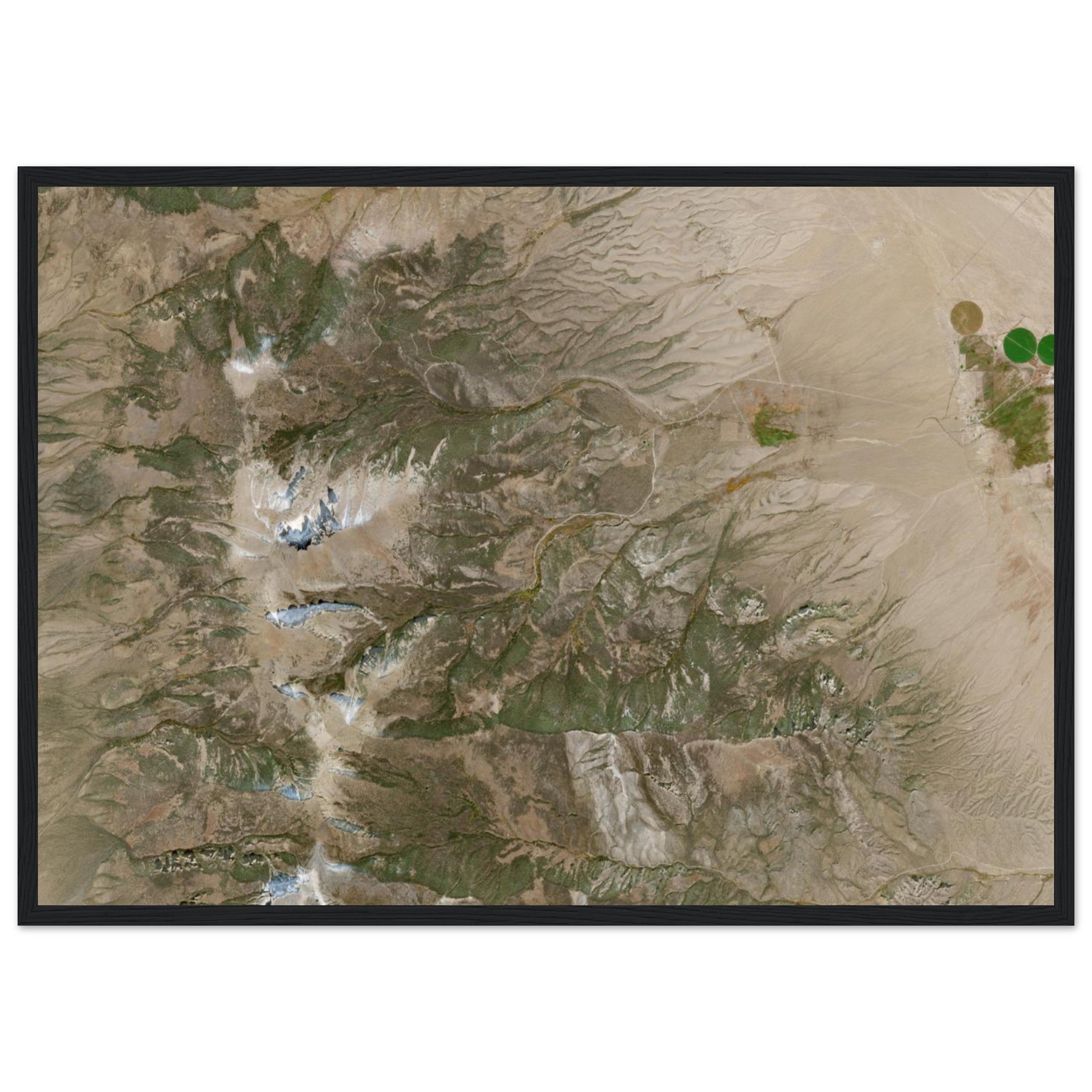 Great Basin National Park Natural Earth Print - Ink And Atlas