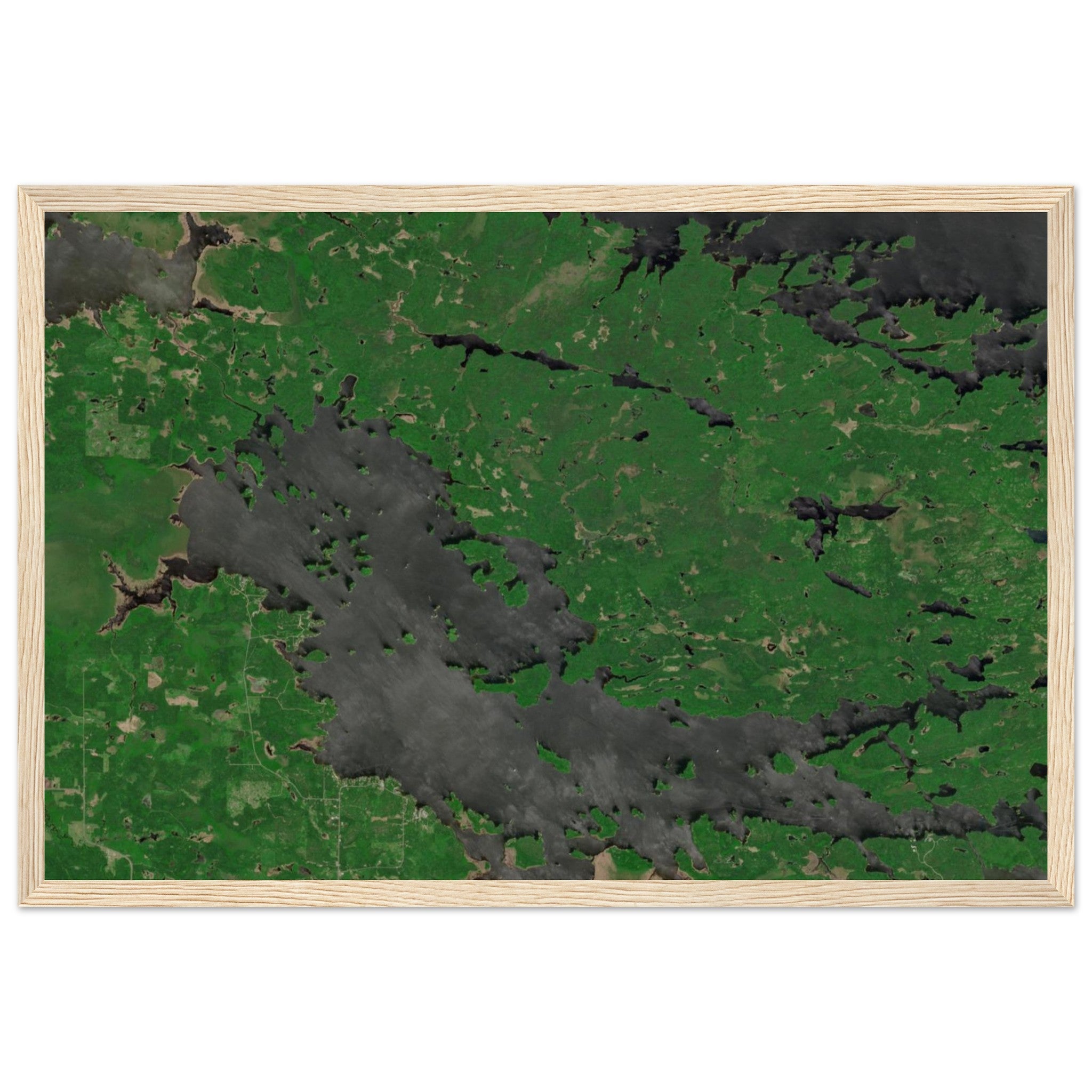 Voyageurs National Park Natural Earth Print - Ink And Atlas