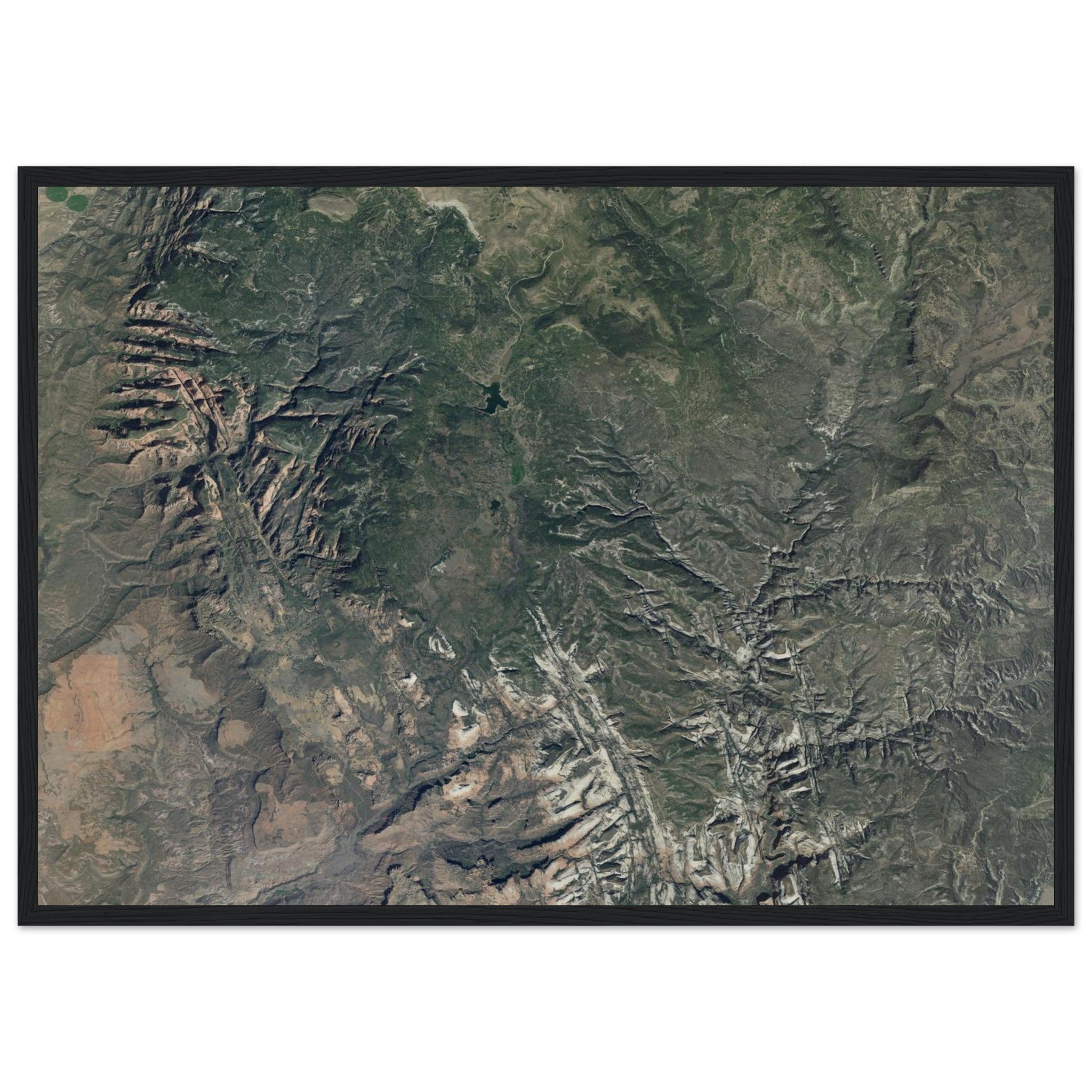 Zion National Park Natural Earth Print - Ink And Atlas