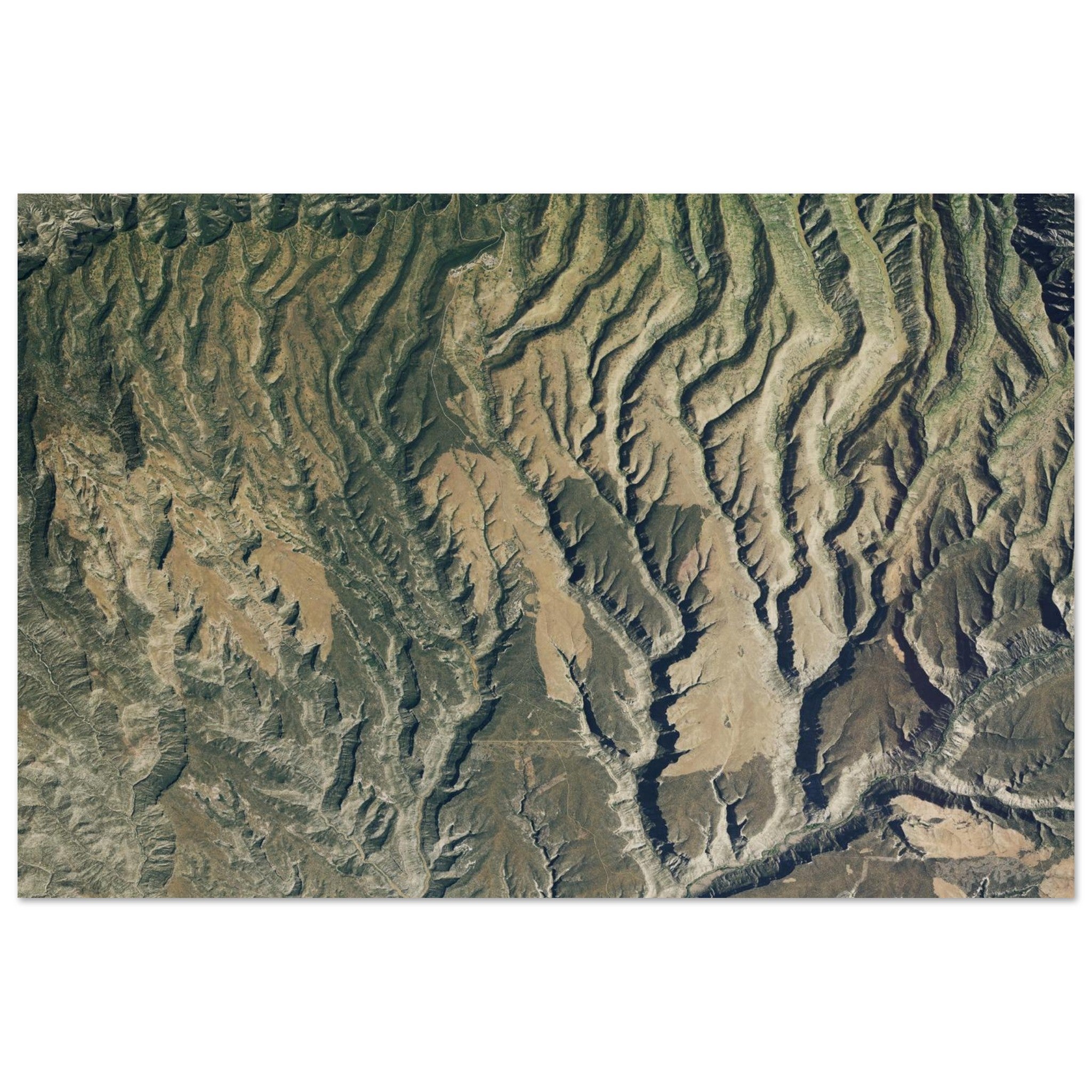 Mesa Verde National Park Natural Earth Print - Ink And Atlas