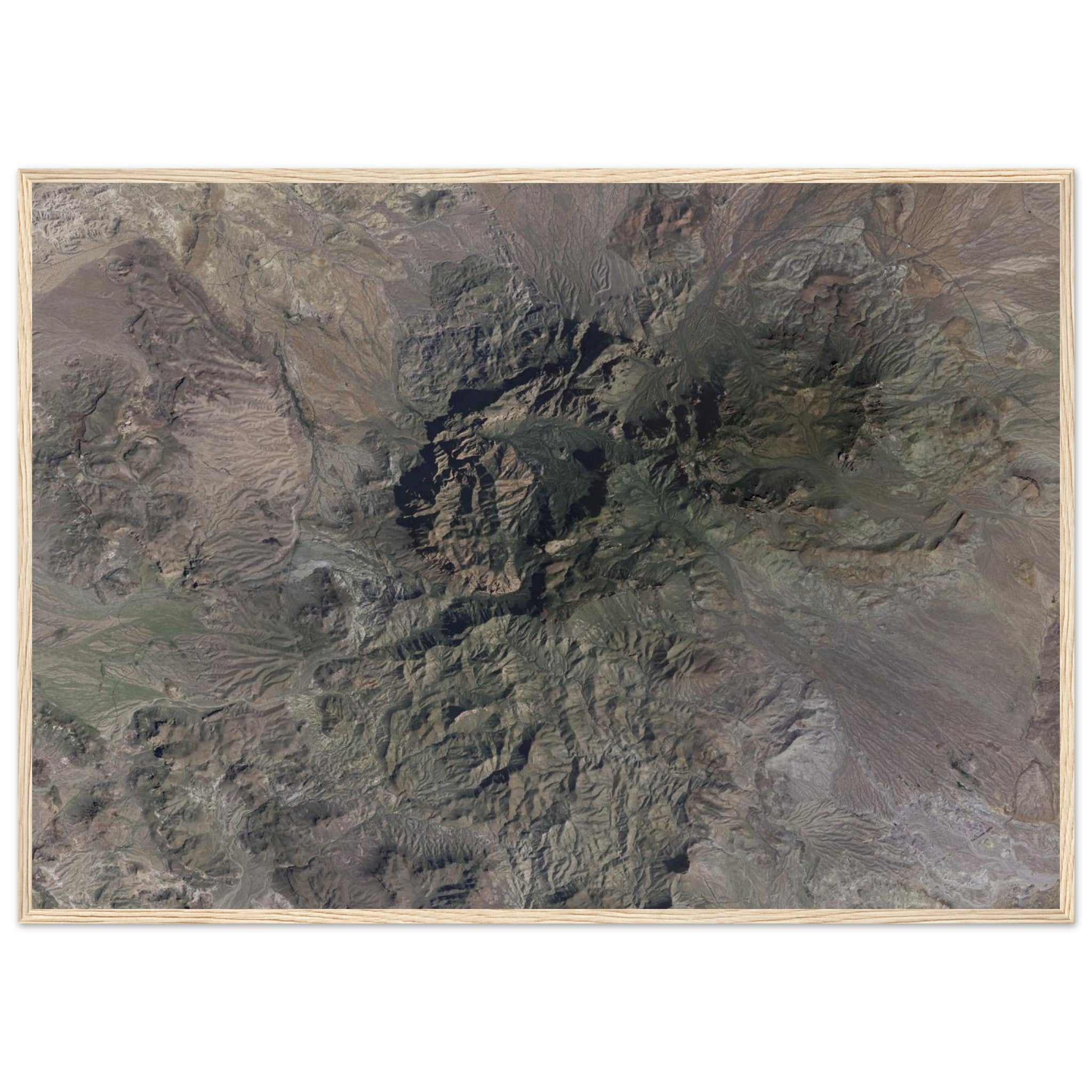 Big Bend National Park Natural Earth Print - Ink And Atlas
